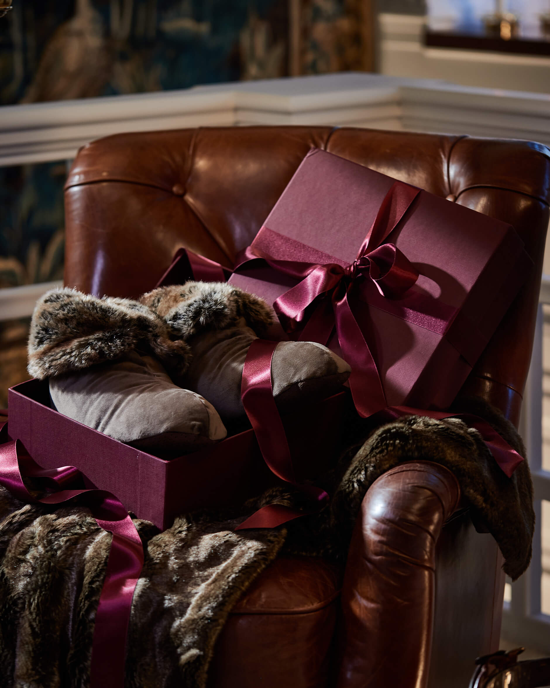 Aspen tofflor brown bear