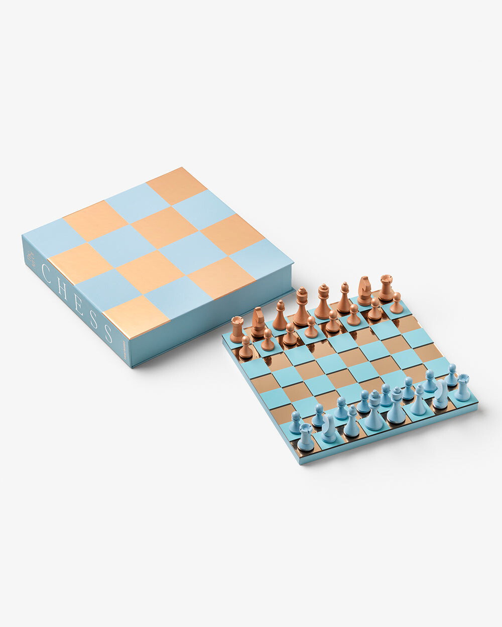 Classic Art Of Chess Mirror light blue/copper