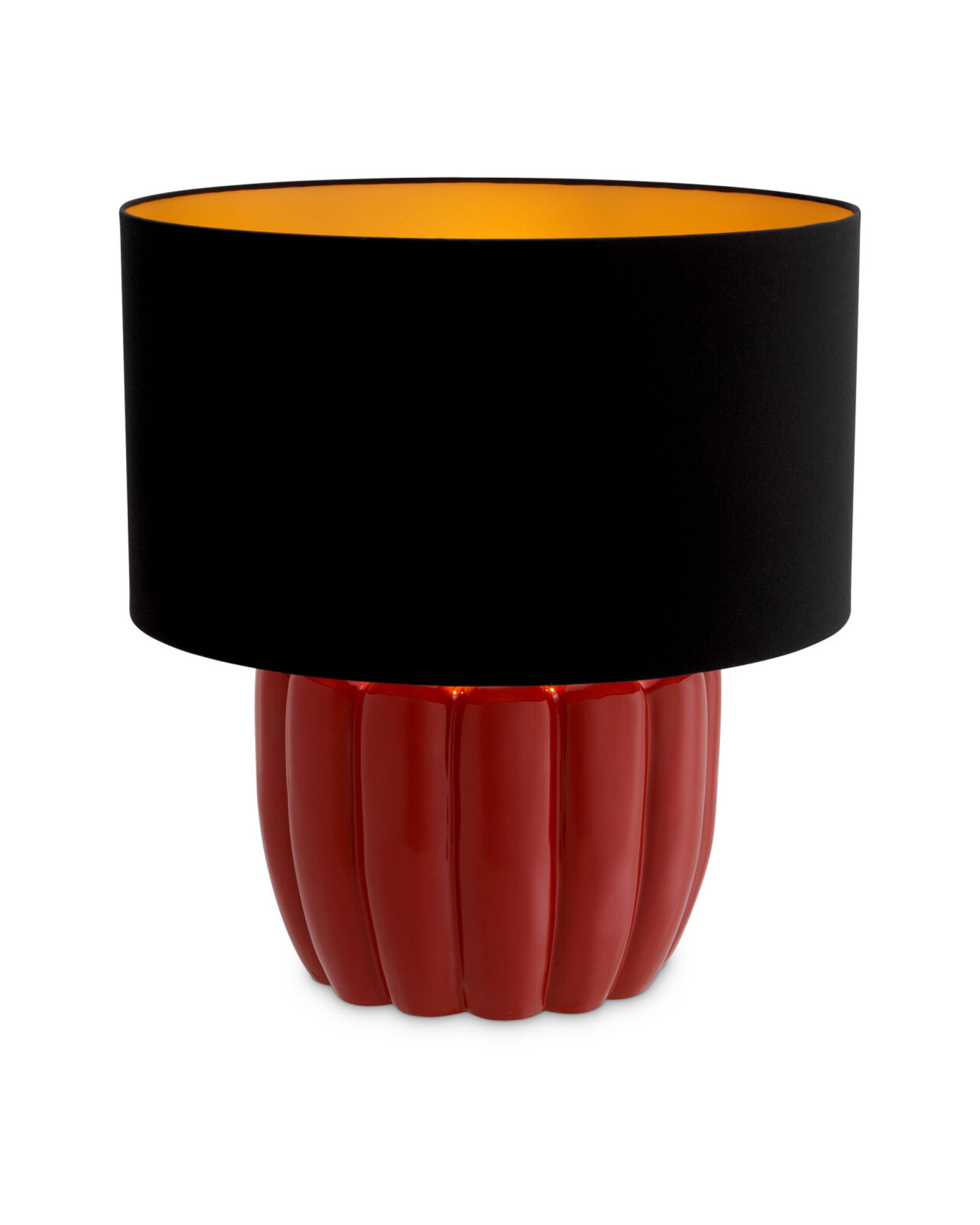 Barocco pöytälamppu punainen