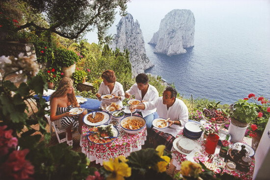 Dining Al Fresco on Capri