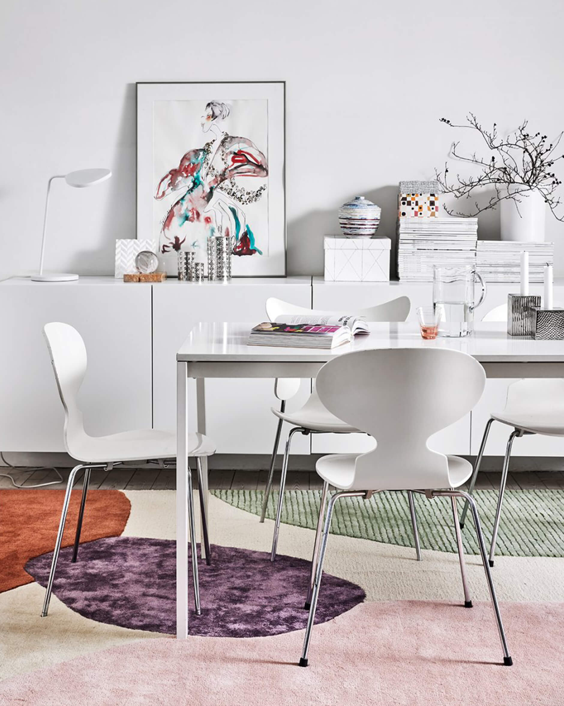 Topaz matta ivory/green