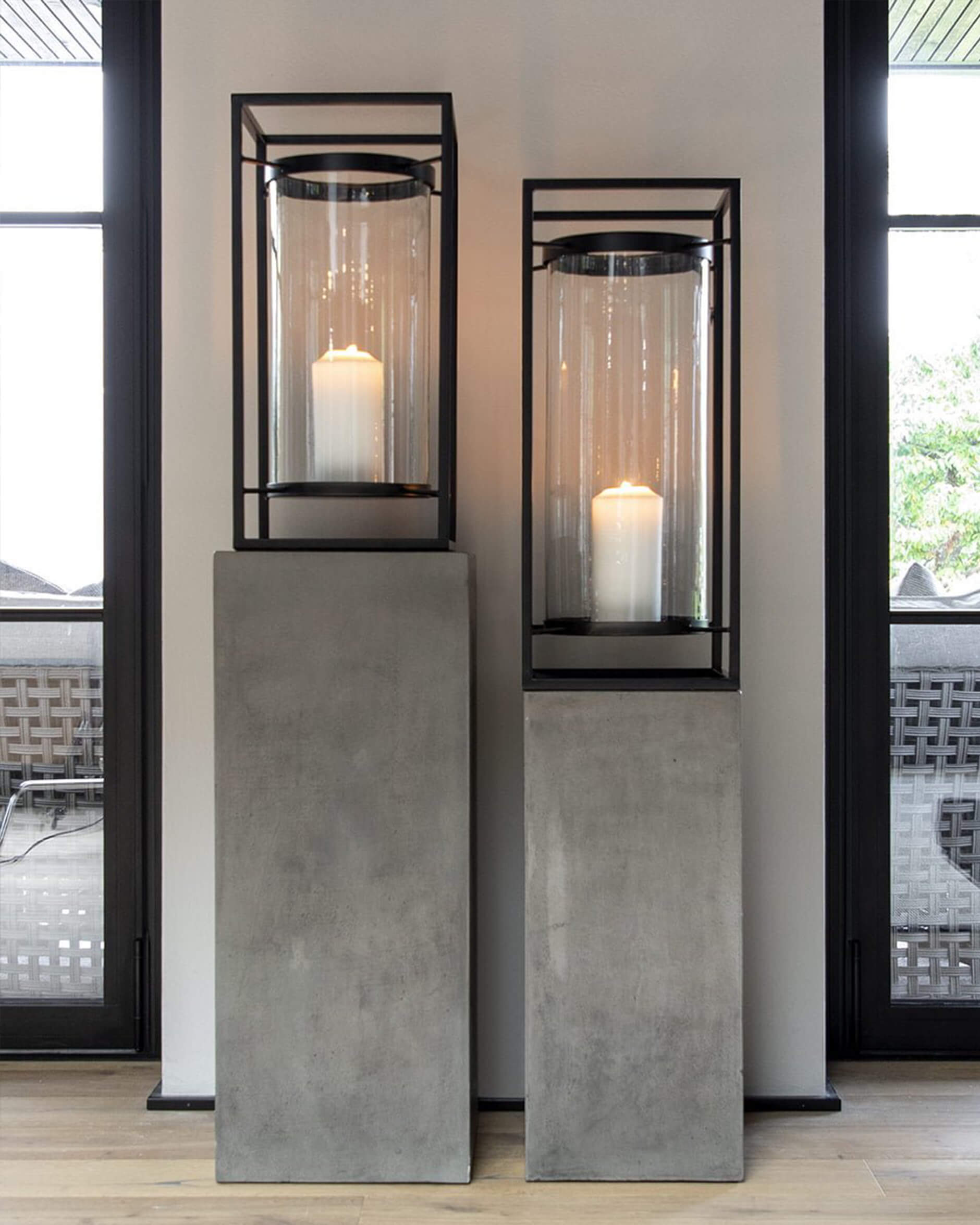 Campos piedestal grå