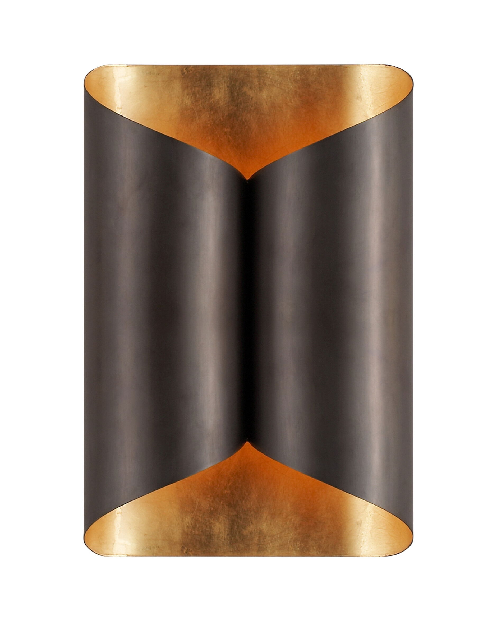 Selfoss vägglampa brons S