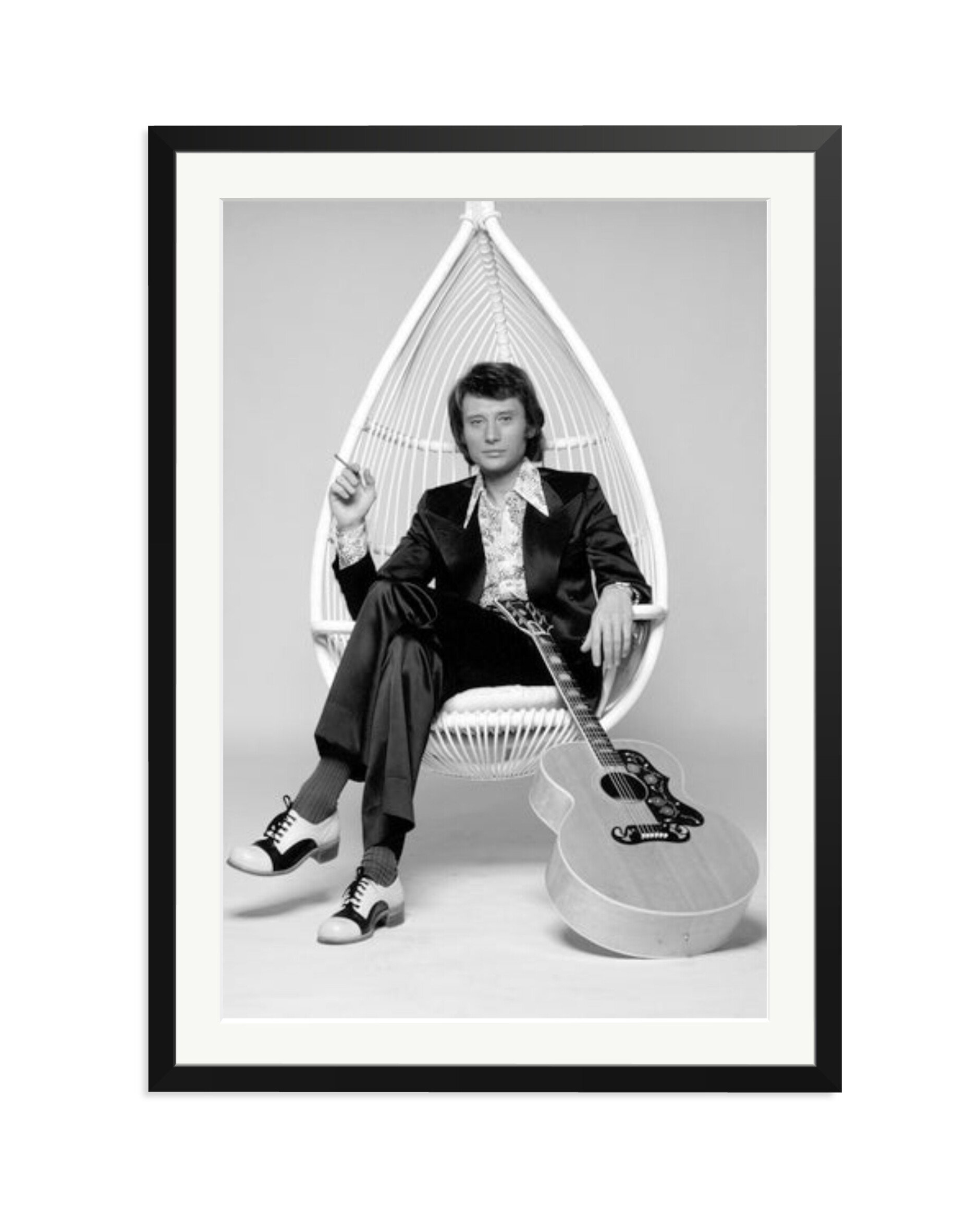 Johnny and his Guitar Black / XXL
