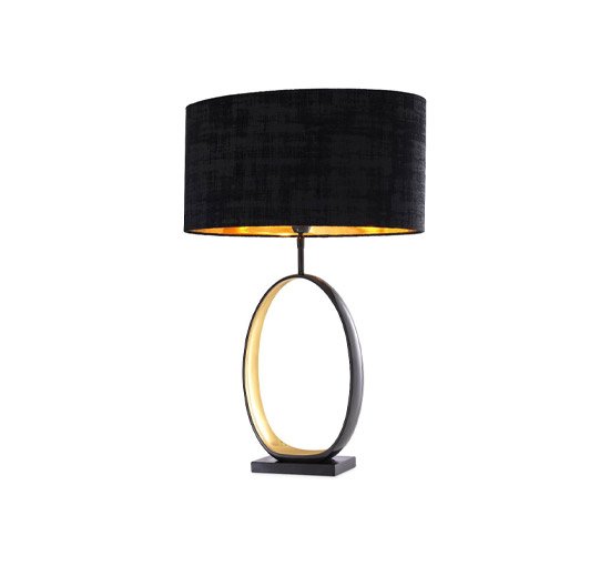 Saturnia table lamp black