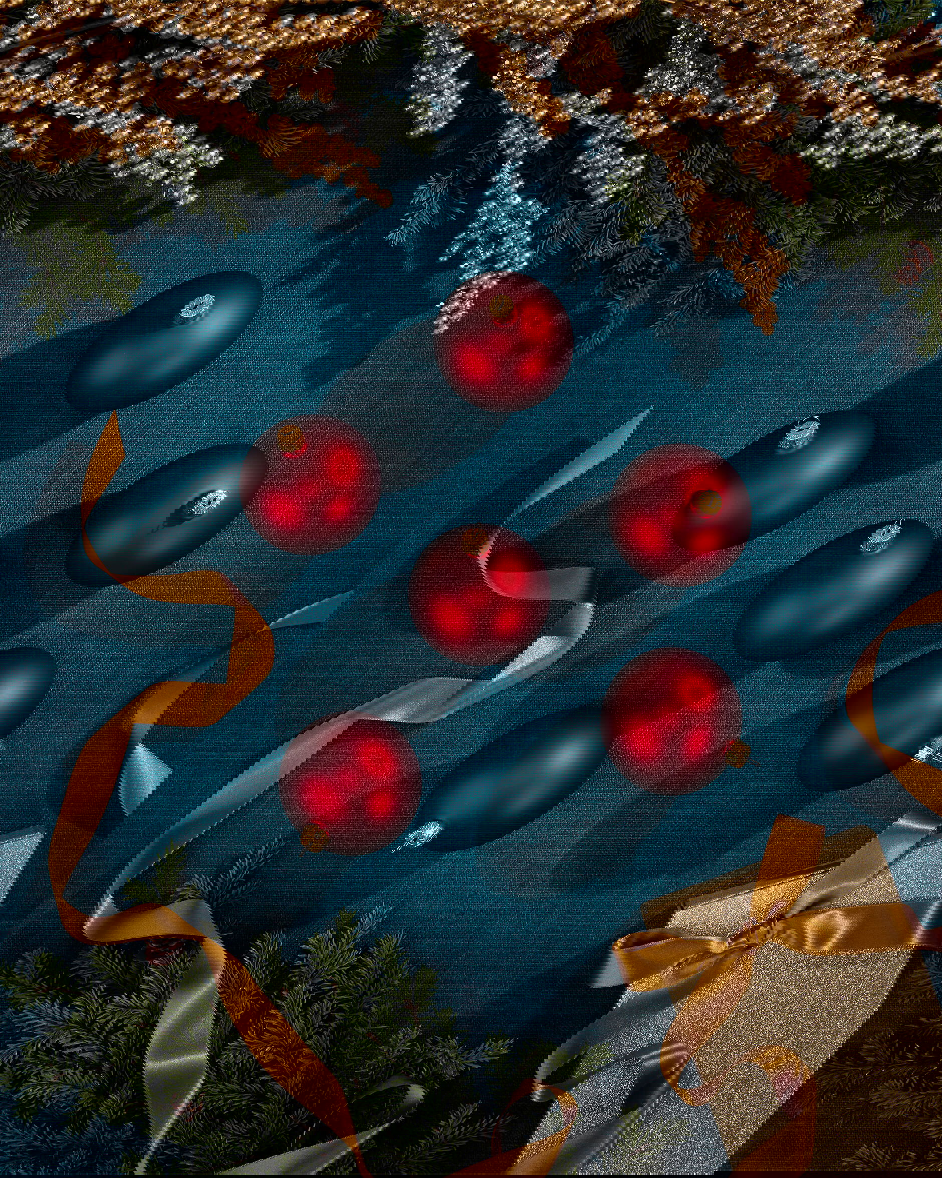 Esther Bauble Red 6-pack