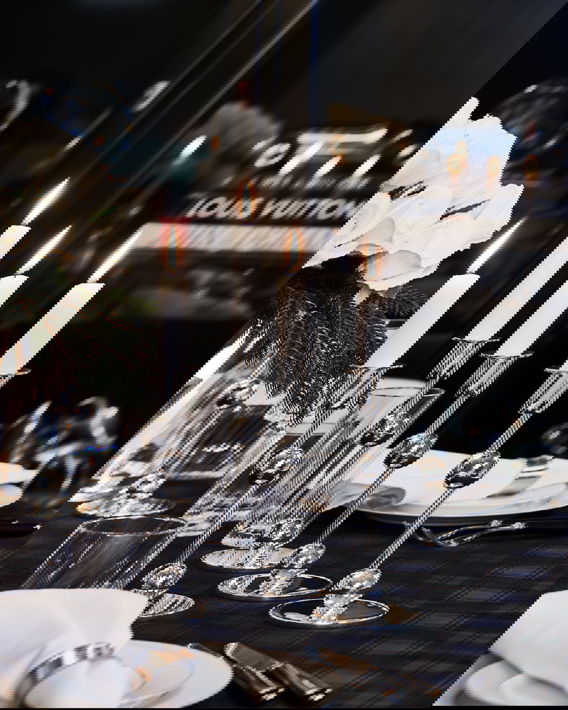 Juliette ljusstake silver S