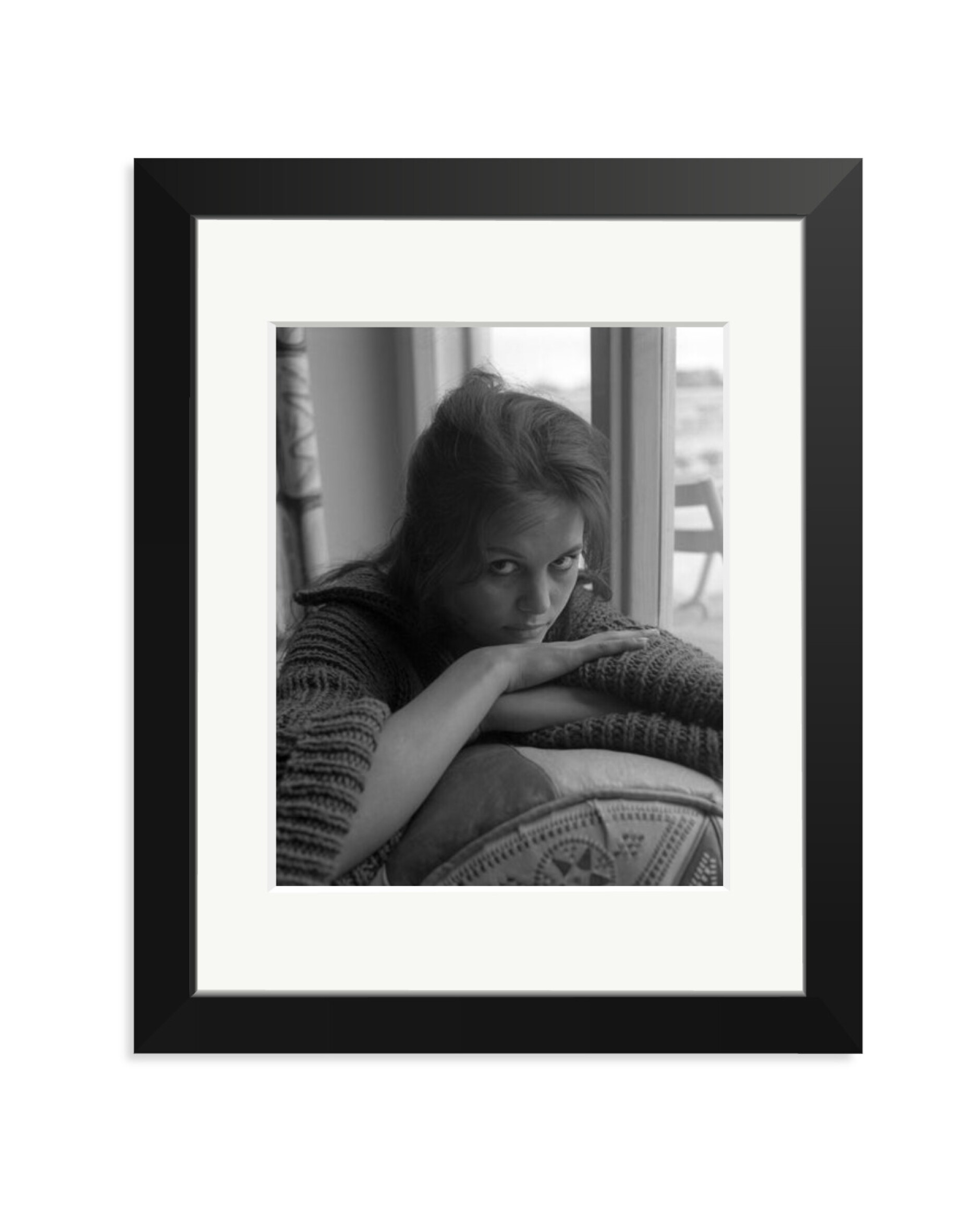 Claudia Cardinale Staring Black / Small