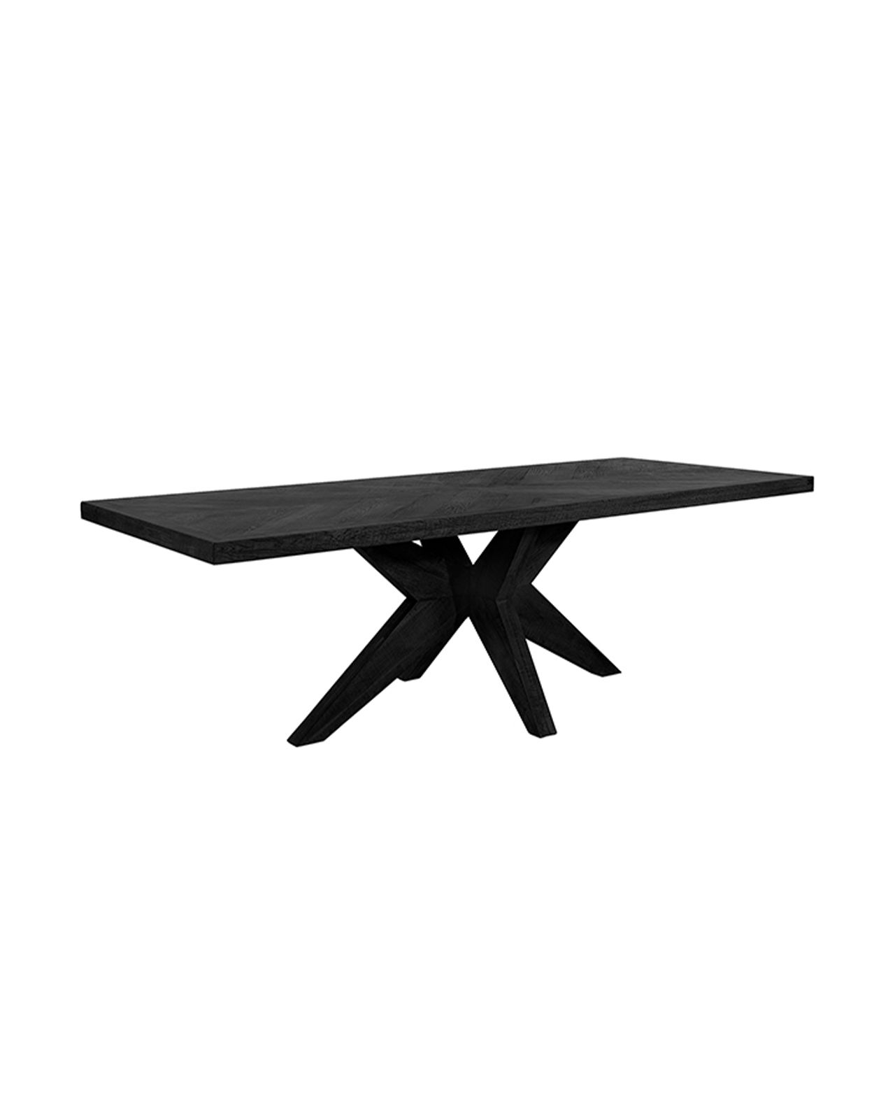 Justin matbord svart