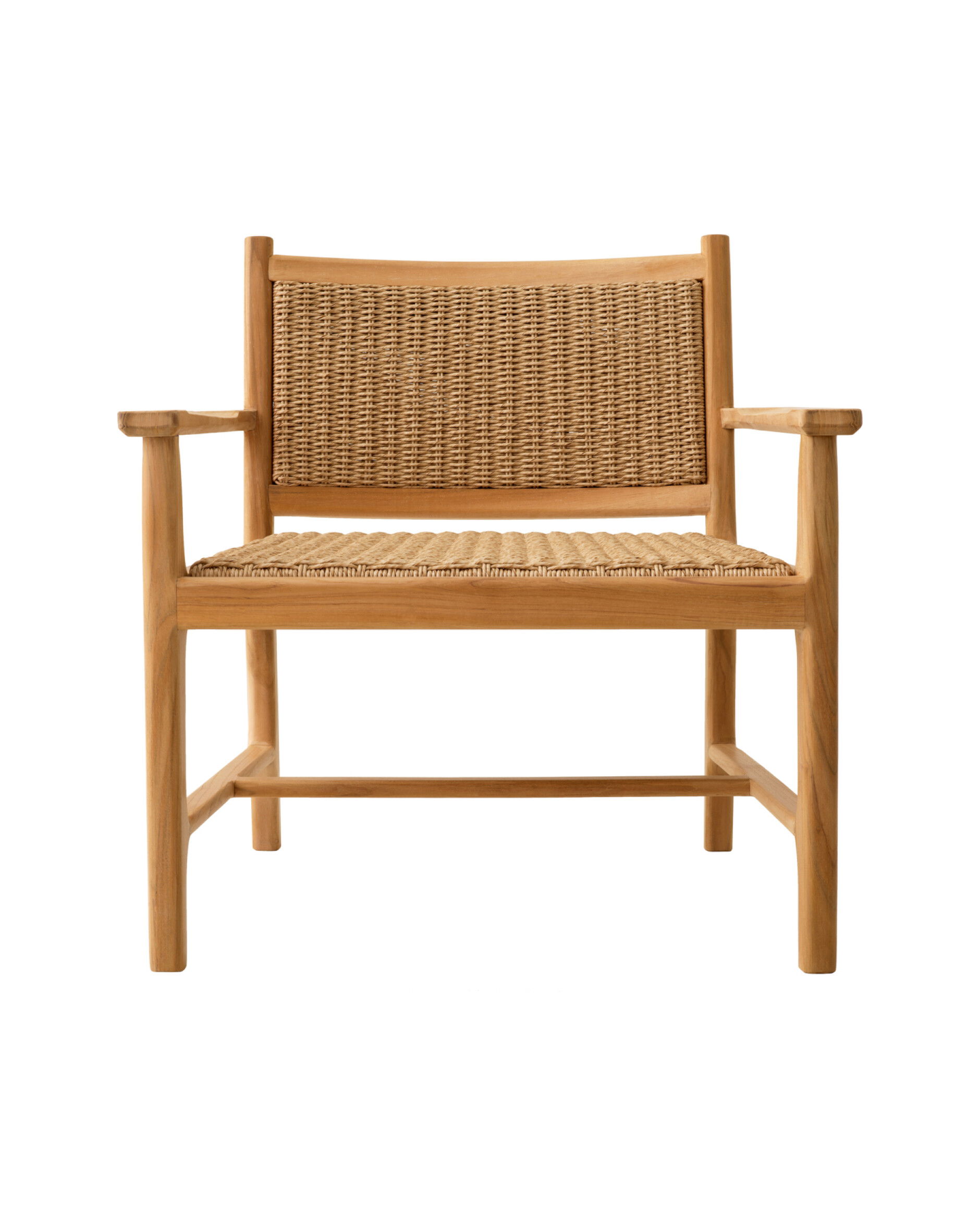 Pivetti fåtölj natural teak