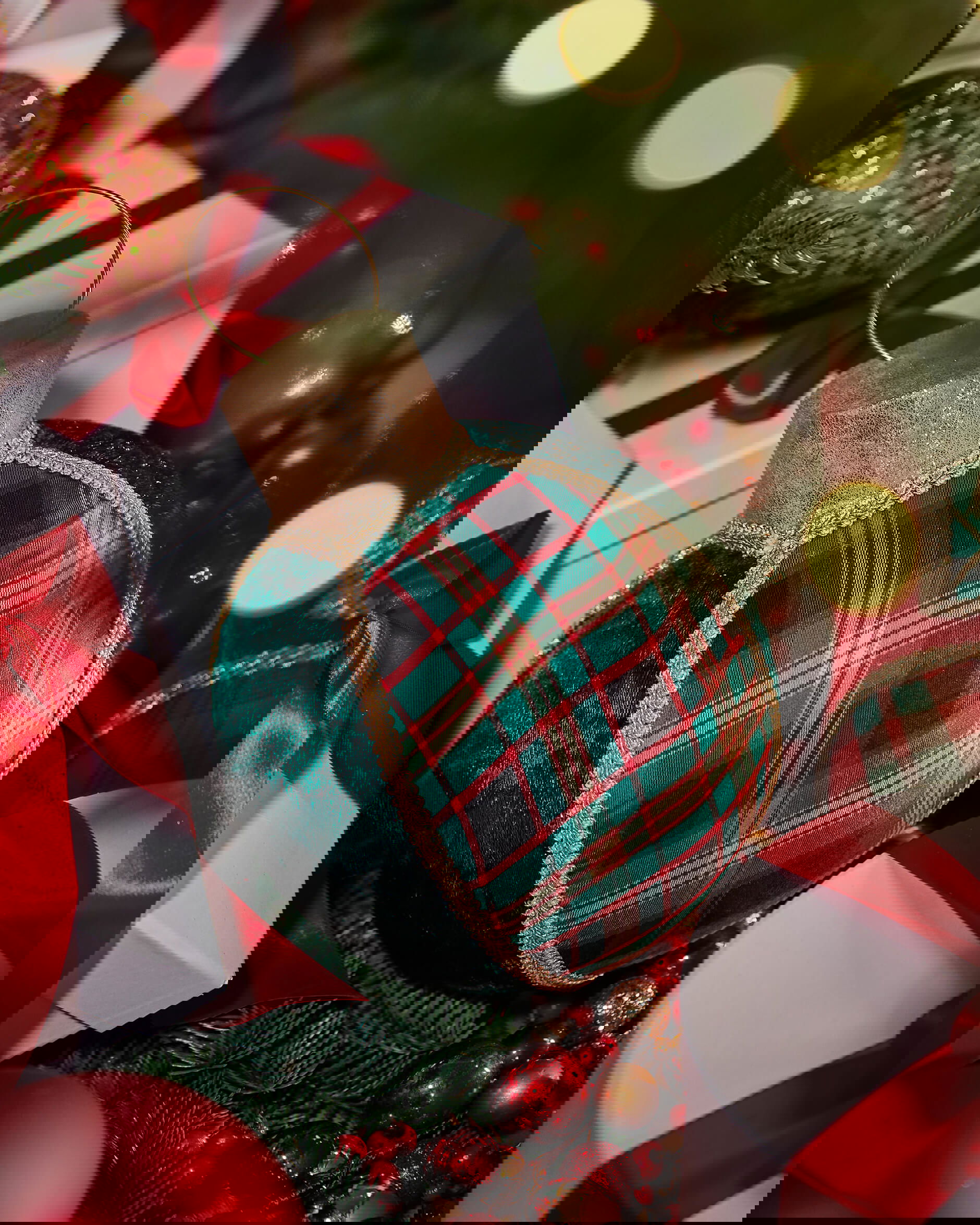 Morar julkula juldekoration grön 28cm