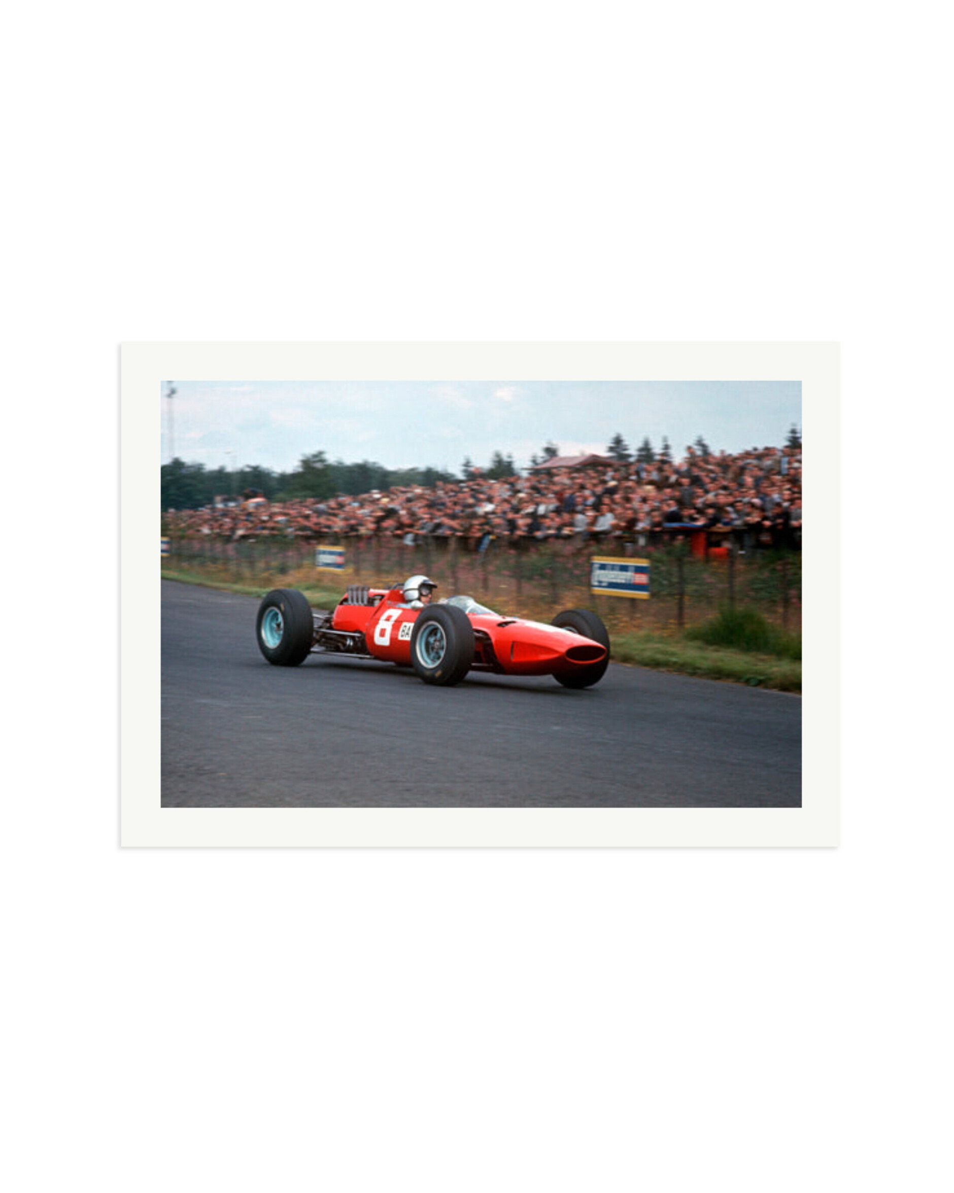 Lorenzo Bandini in Ferrari 156 Print Only / XXL
