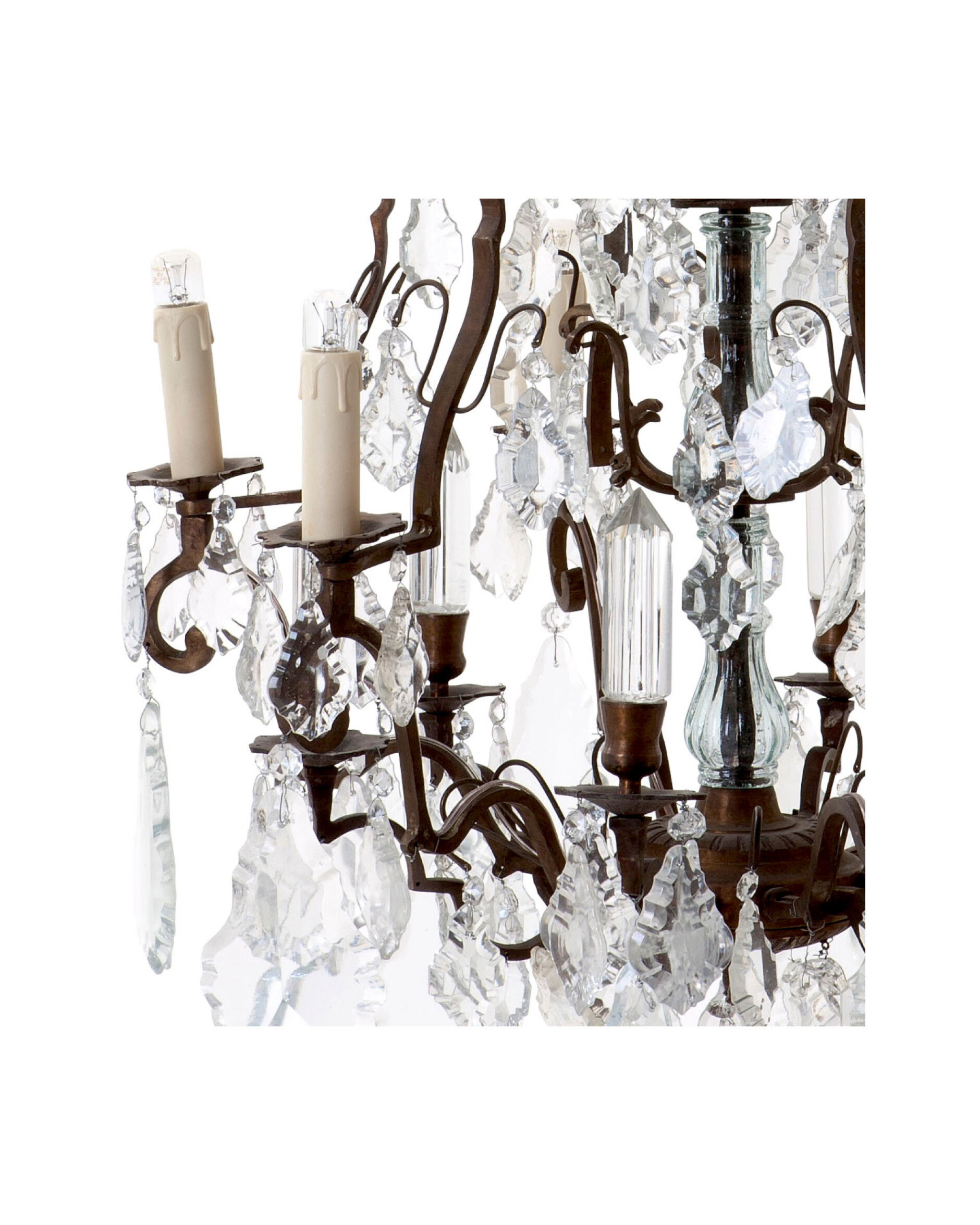 Luster Château de Wideville kristallkrona