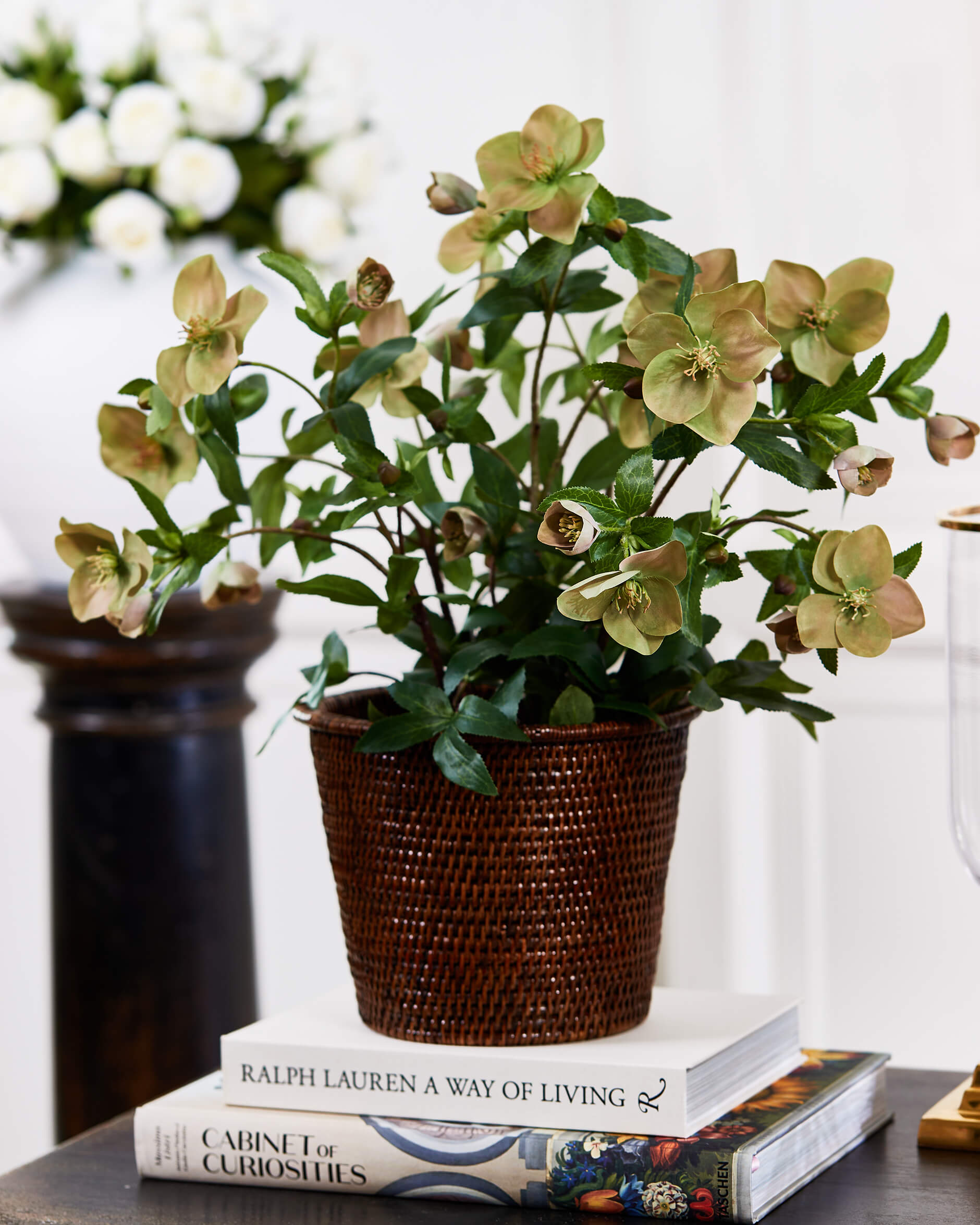 Julros konstväxt rosa