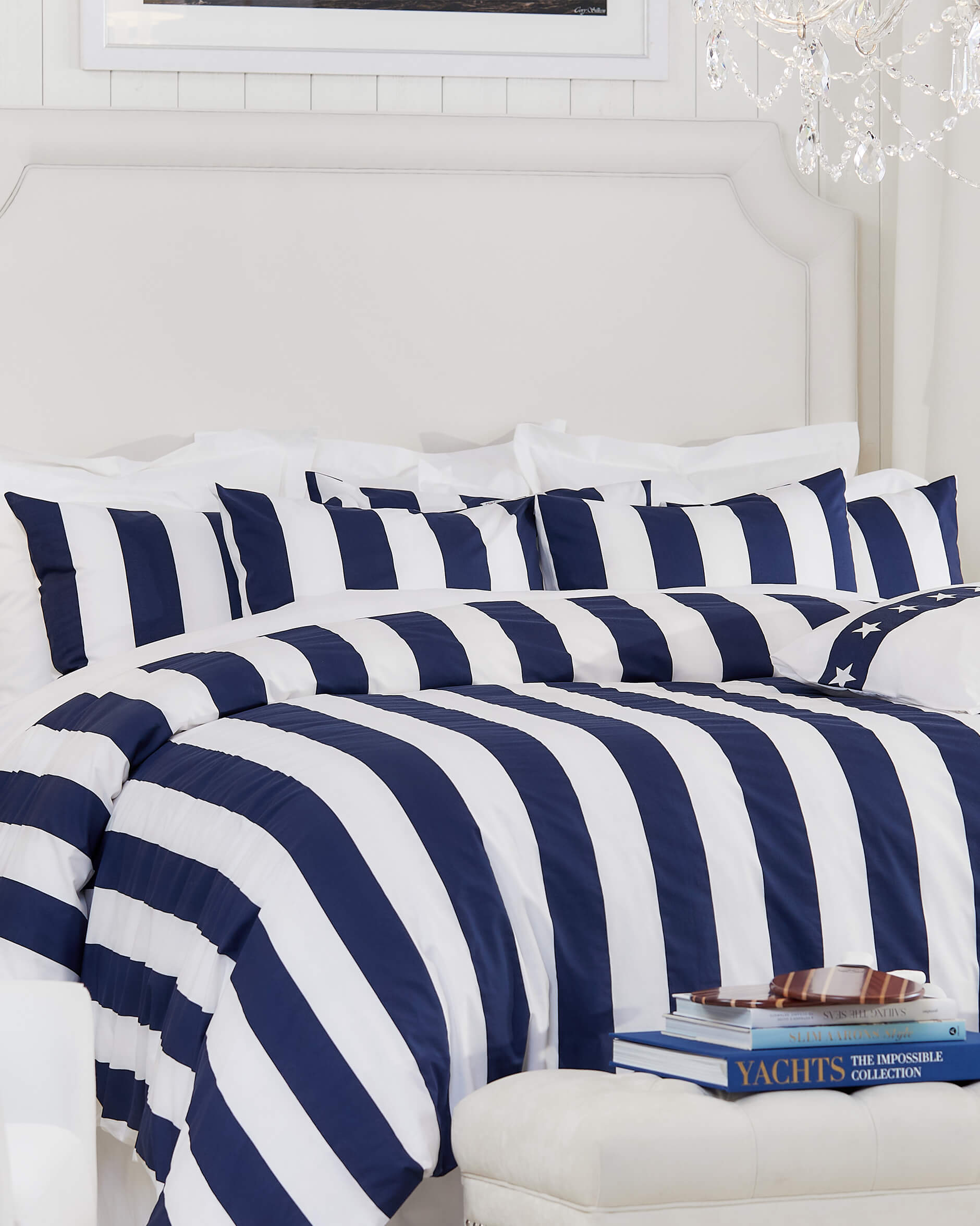 Courtenay sänggavel off-white