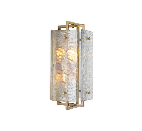 Solara Wall Lamp Vintage Brass