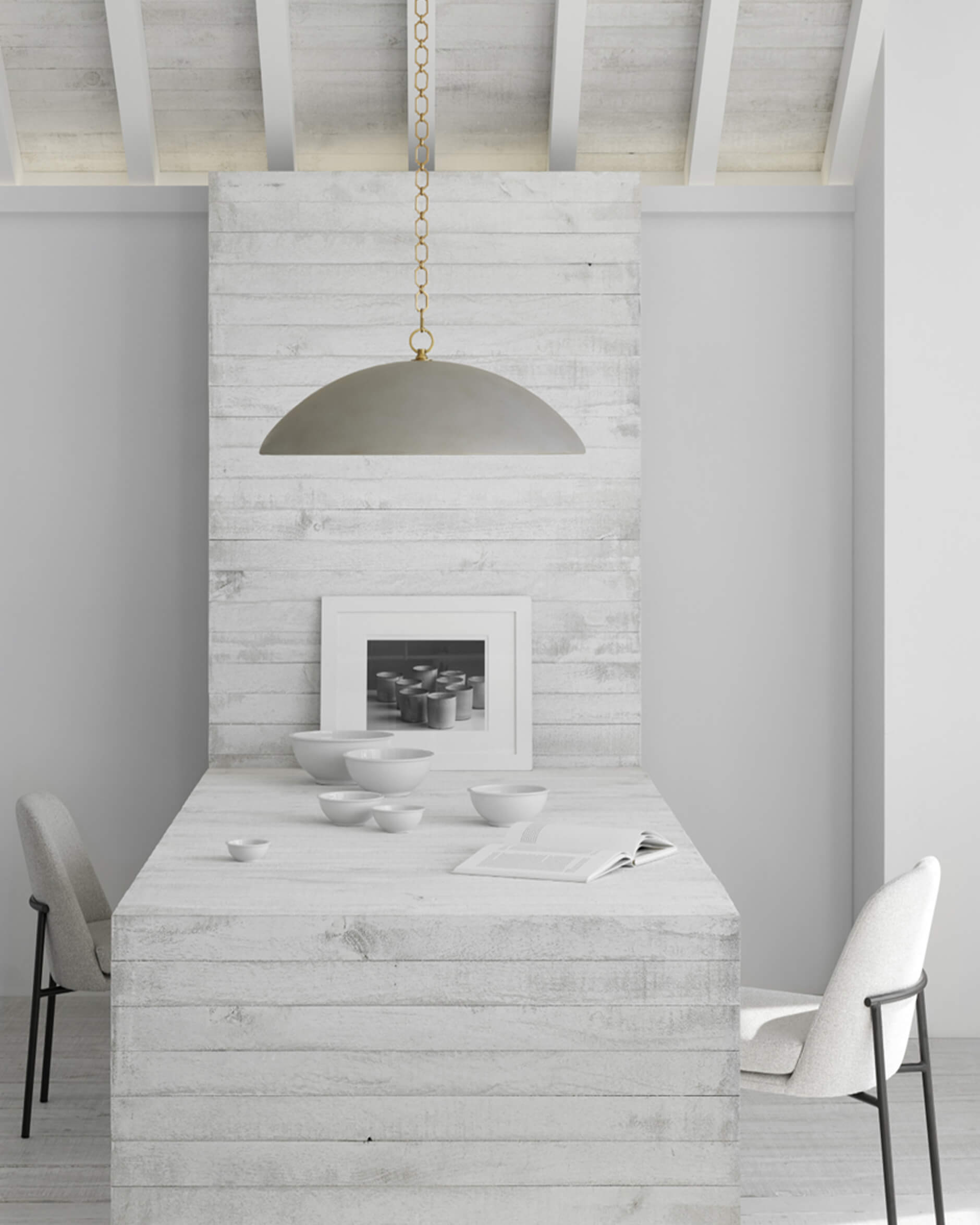 Elliot taklampa portland gray