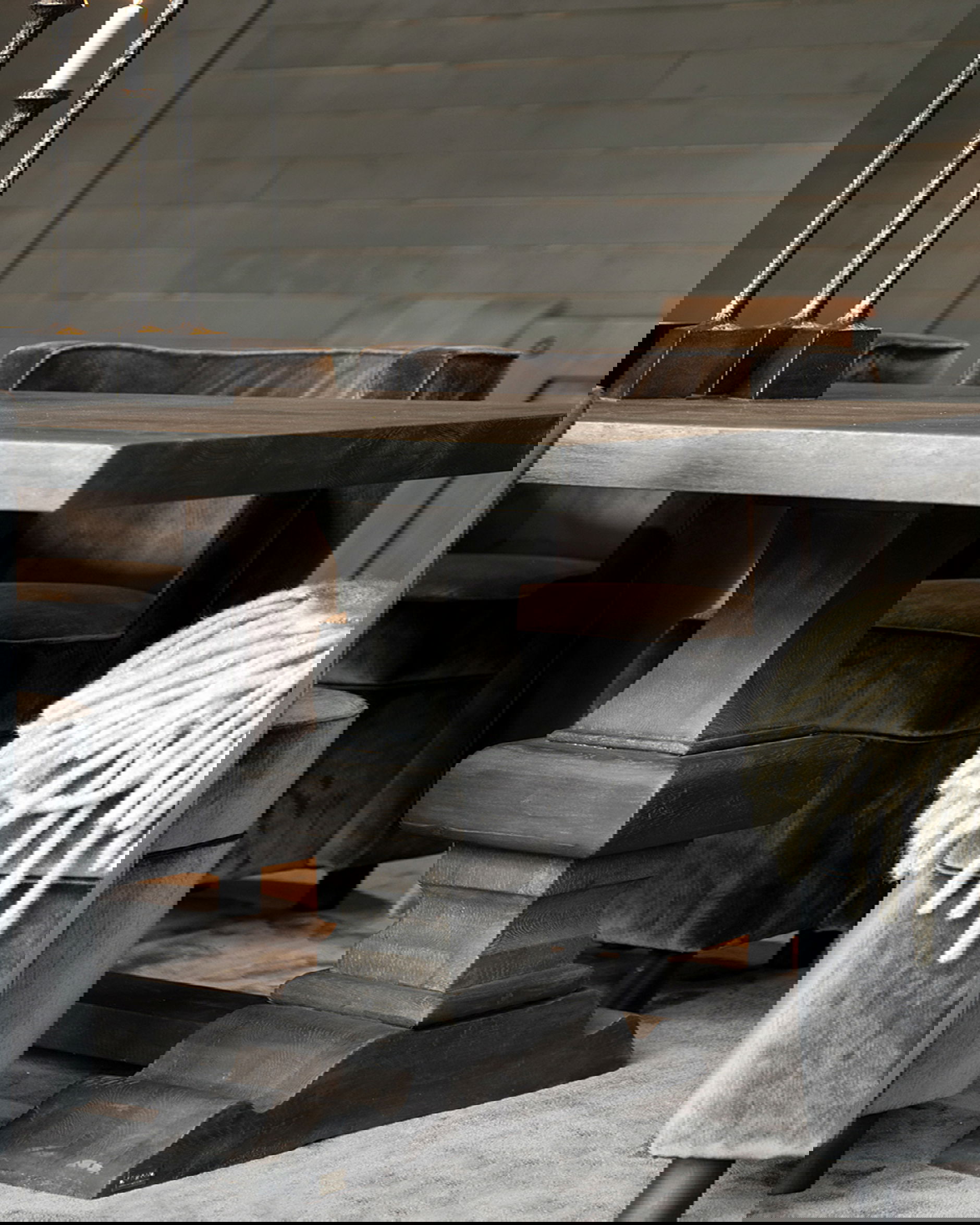 Paris matbord US brown 240-330cm