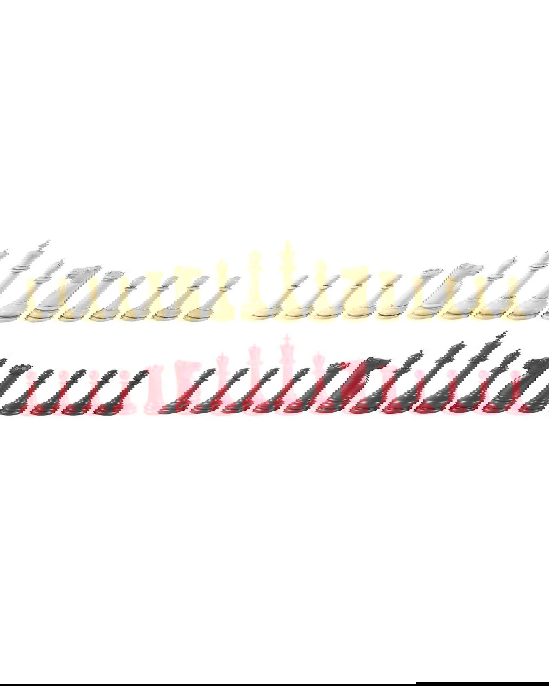 Master Staunton schackpjäser