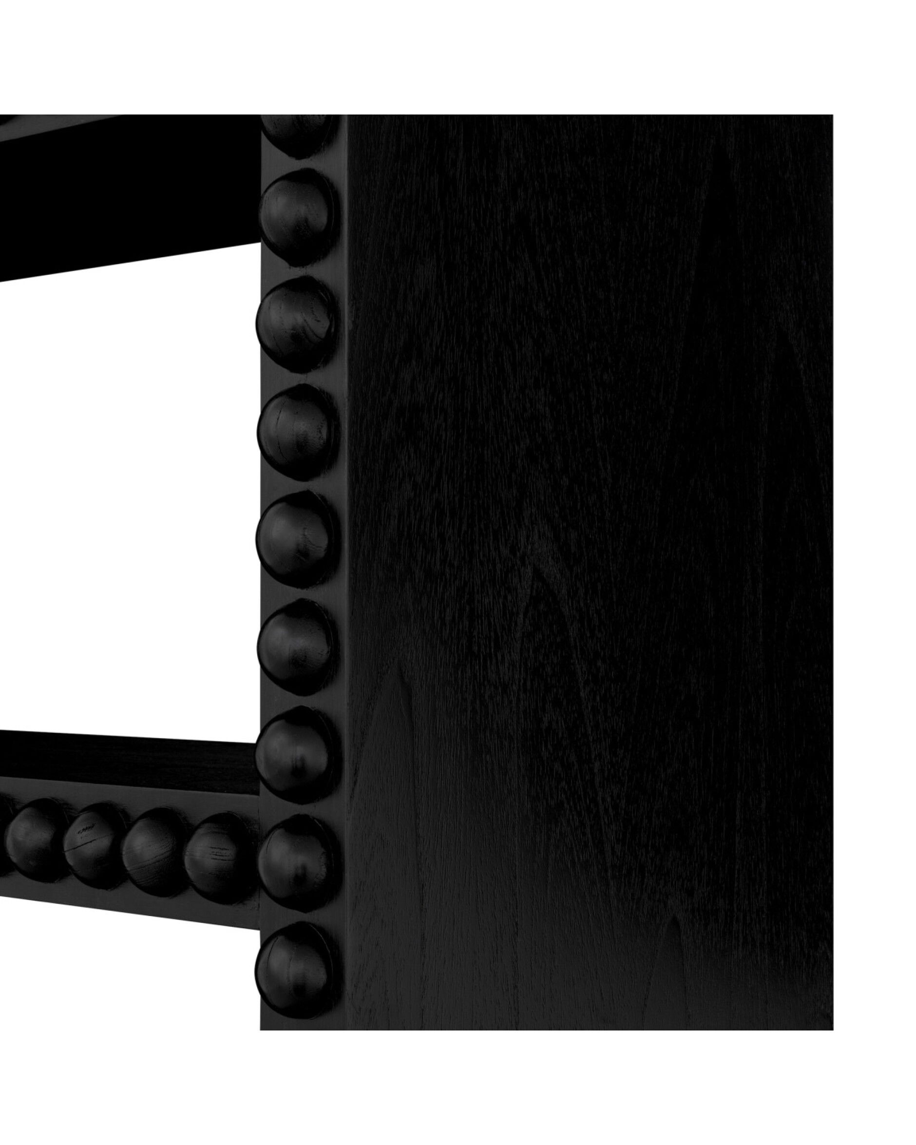 Kenton vitrinekast zwart