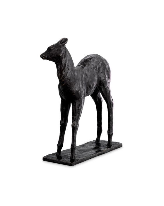 Deer skulptur brons