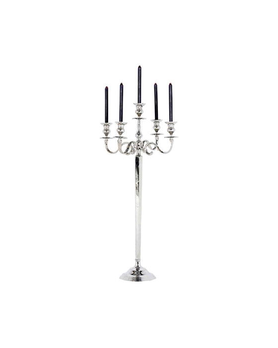 Amarillo Candle Holder Nickel