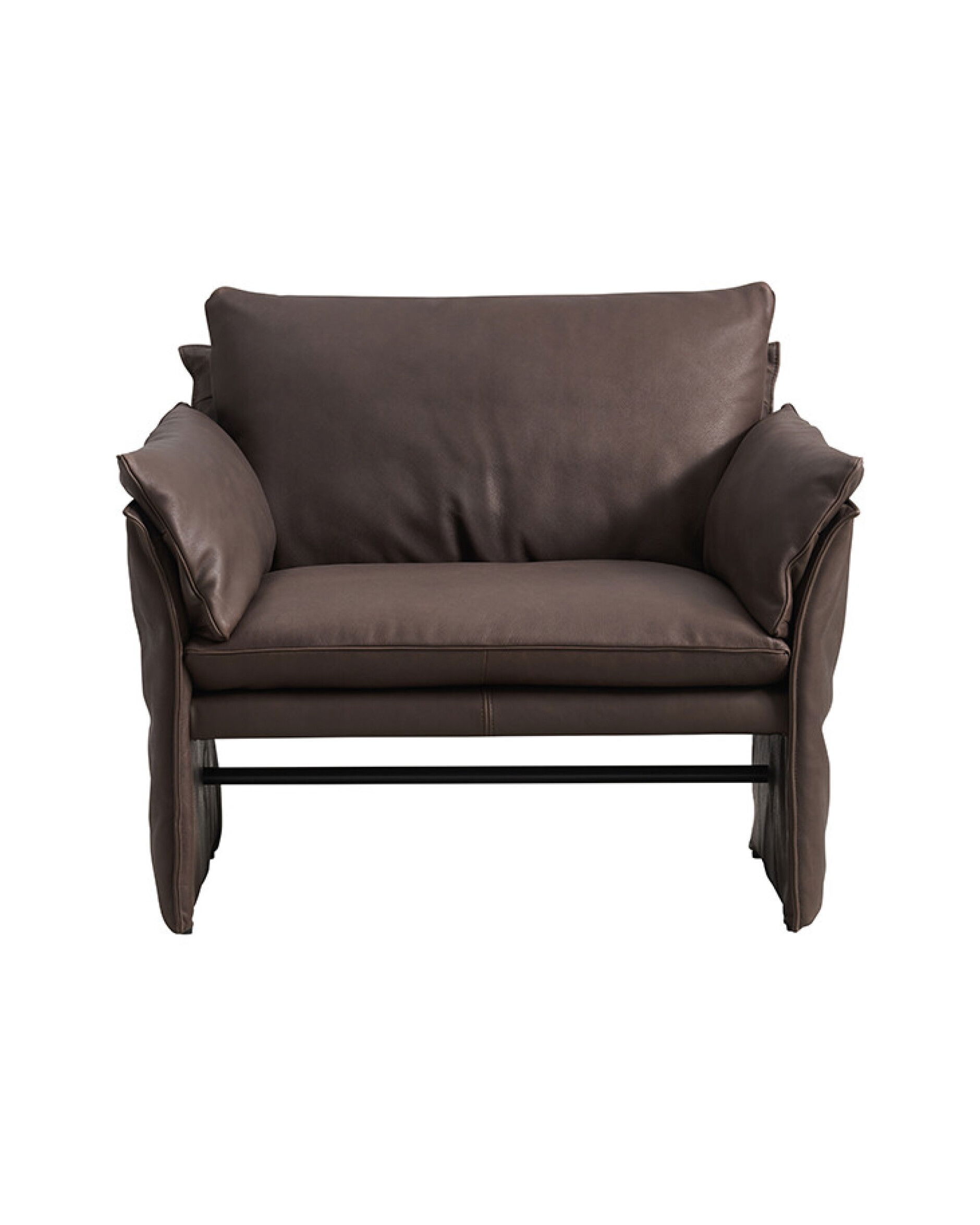 Harlem fauteuil leer espresso