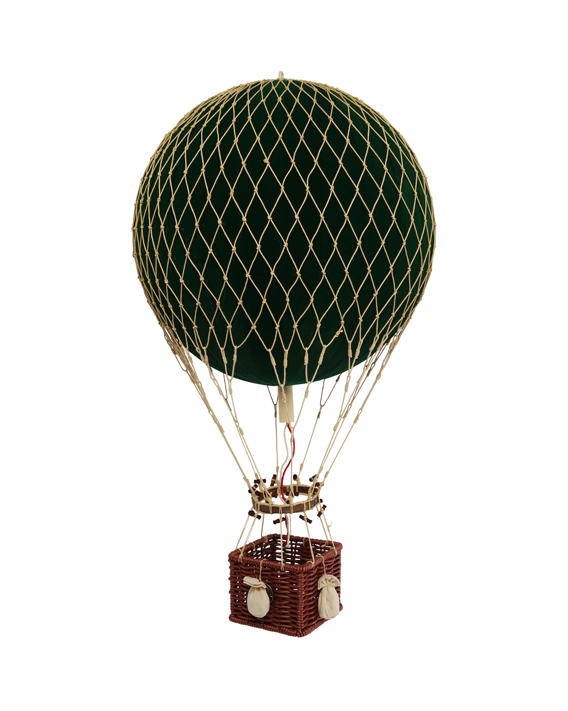 Royal Aero luftballong sammet grön