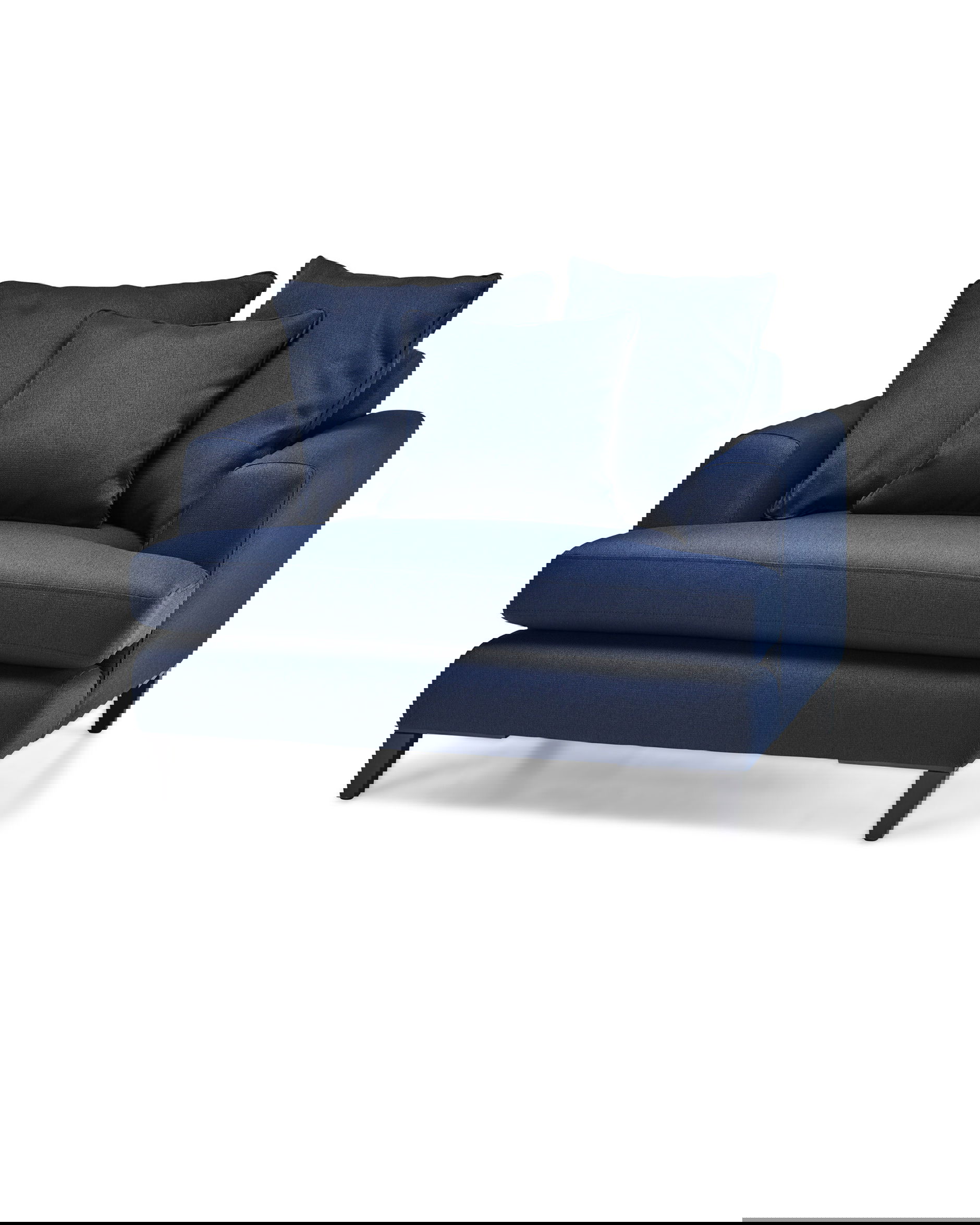 Los Angeles Sofakissen Indigo