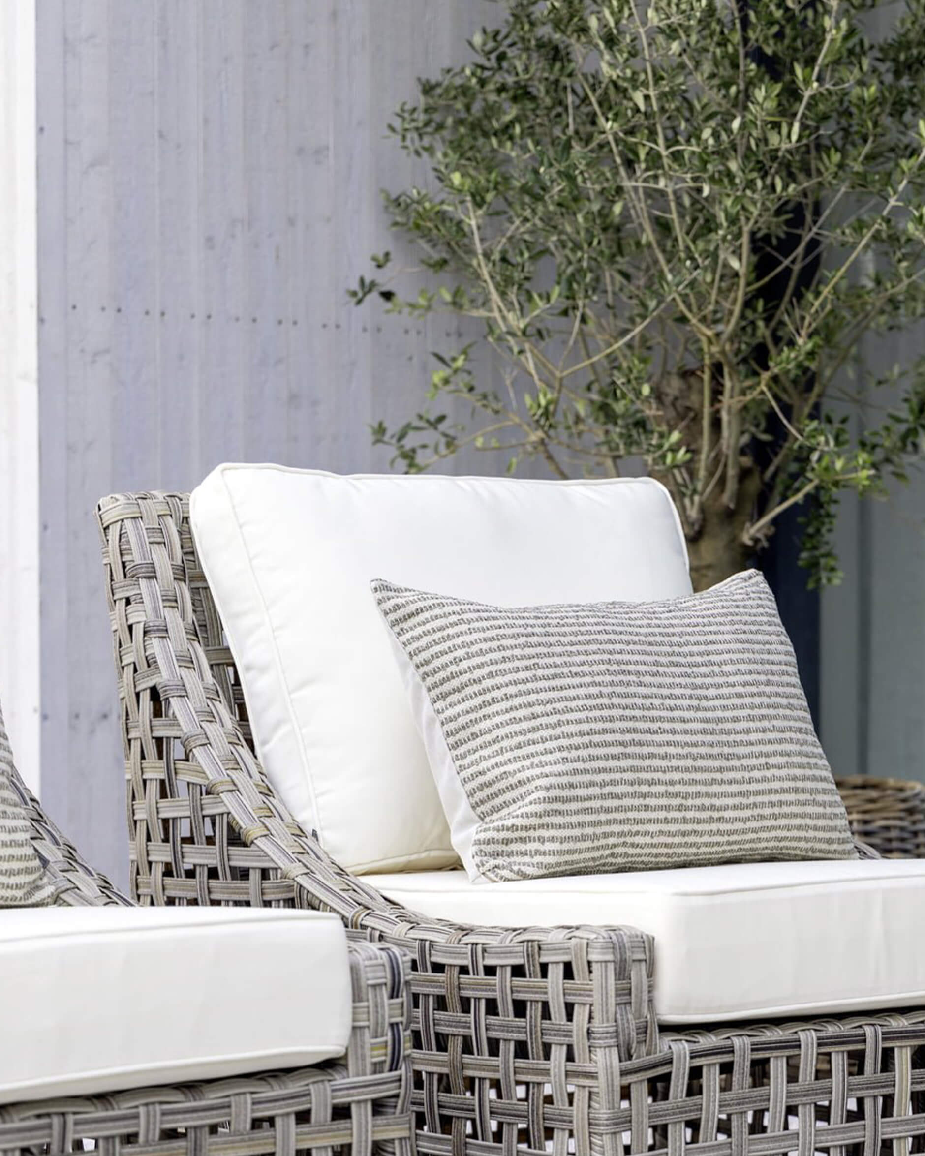 Nomad Single Stripe putetrekk linen