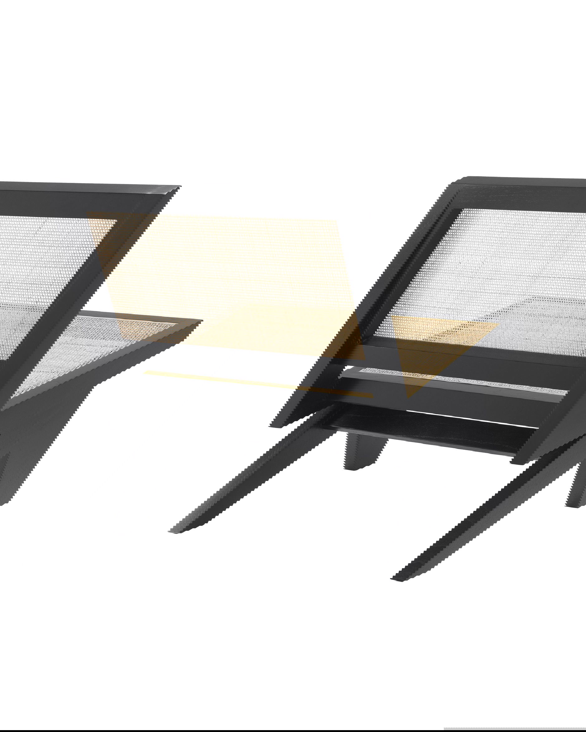 Romee fåtölj svart OUTLET