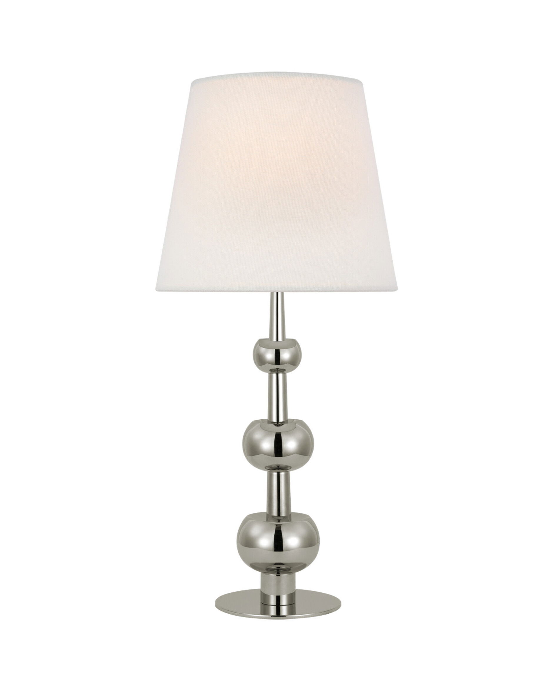 Comtesse bordslampa trippel nickel M