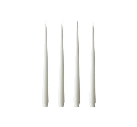 White - Taper Candles Pure White 4-pack