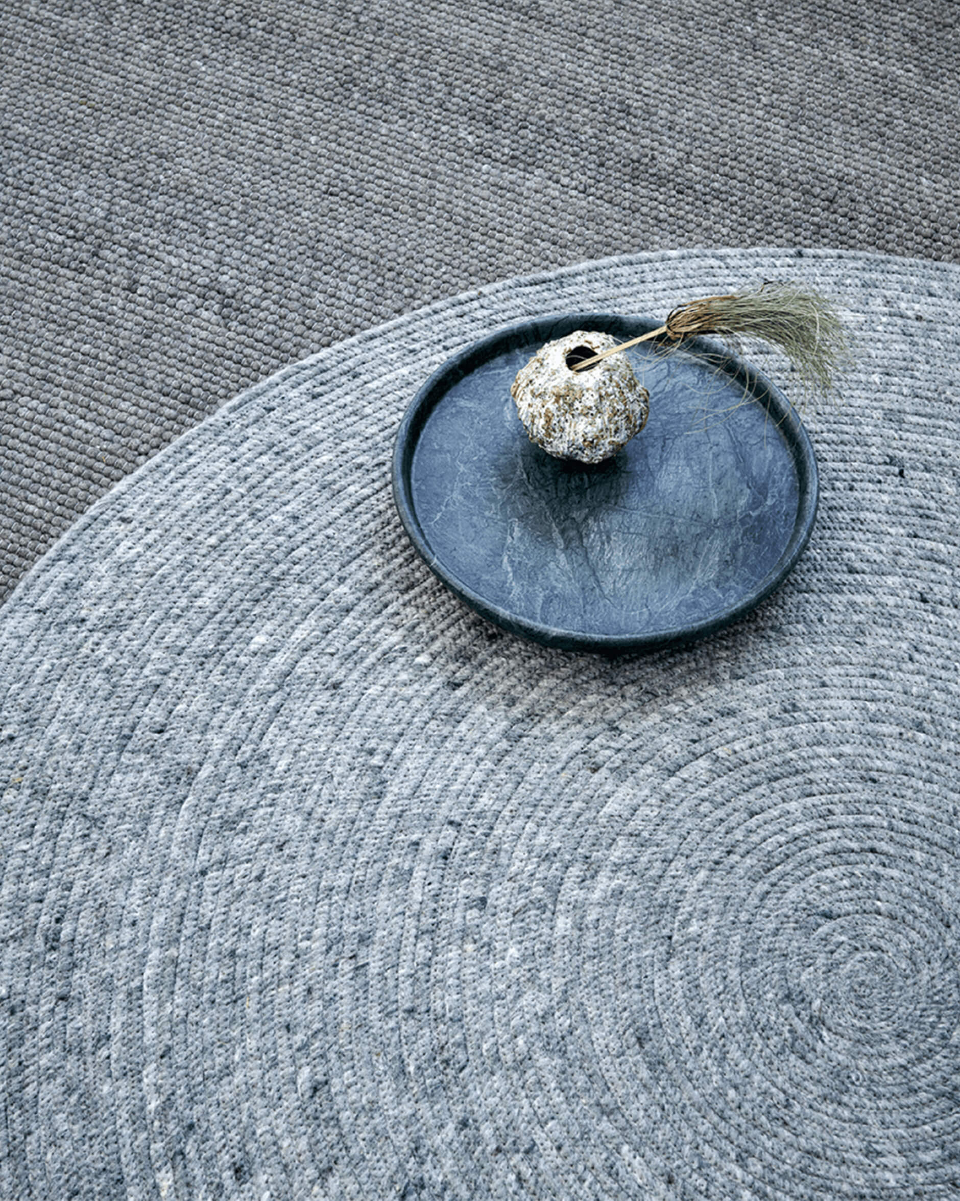 Merino matta rund grön