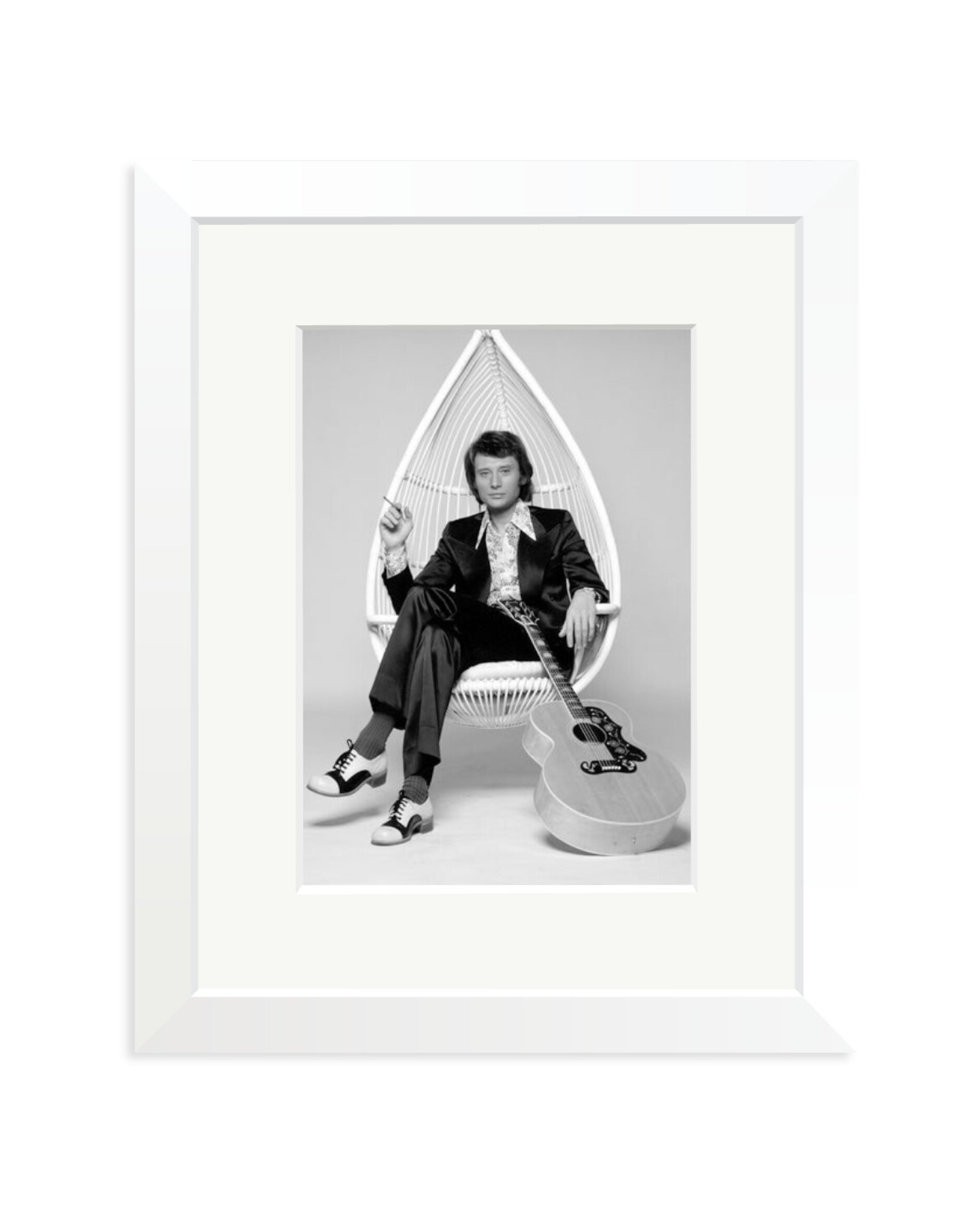 Johnny and his Guitar White / Small