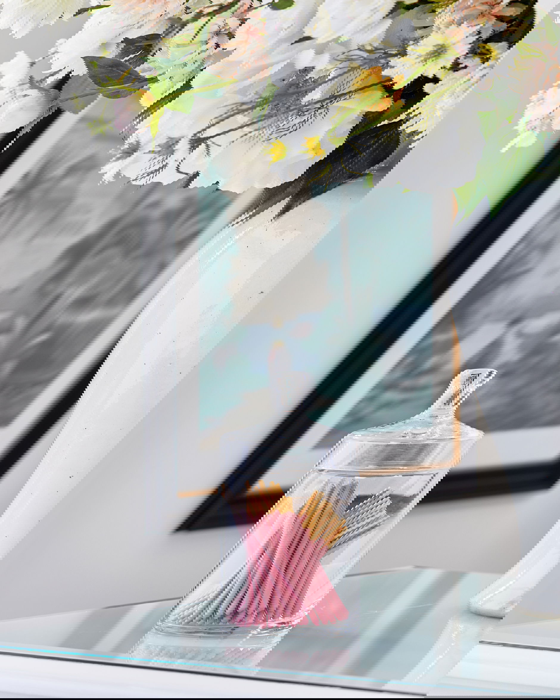 Nelly glasburk med lock