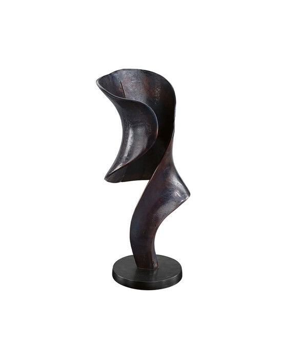 Besano metallskulptur antikk bronse