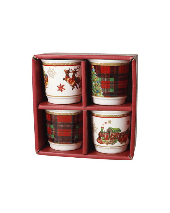 Yuletide glöggmugg 4-pack