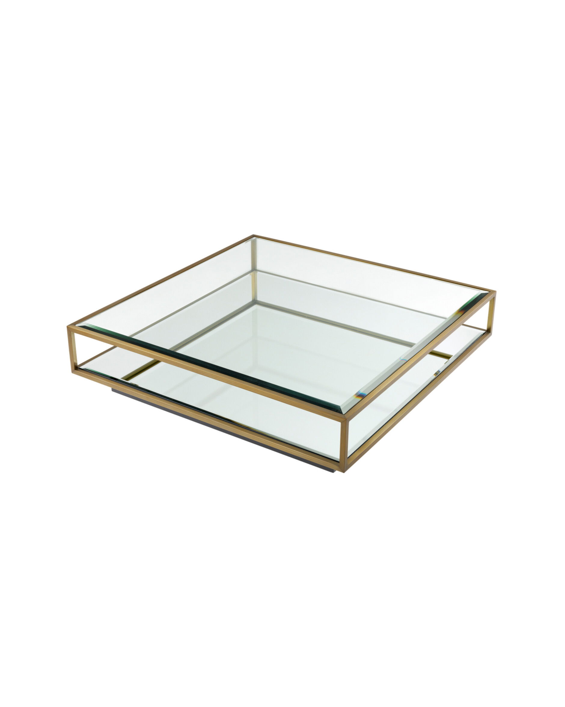 Tortona soffbord L borstad mässing OUTLET