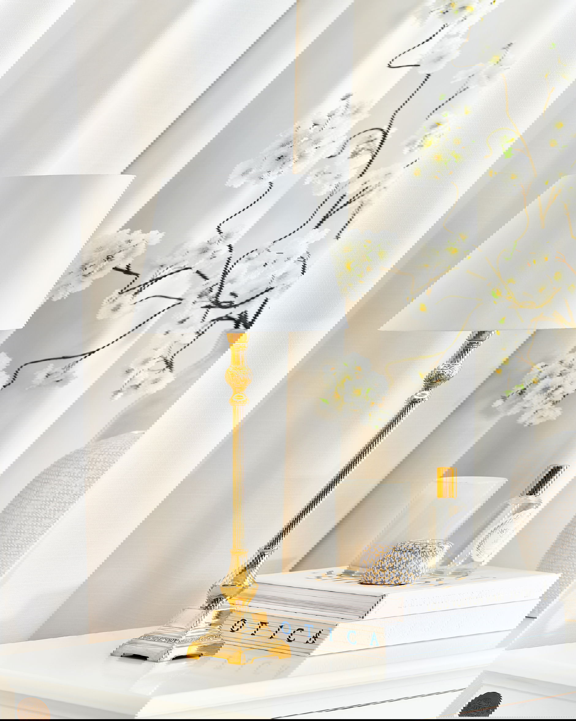 Ludlow lampskärm vit