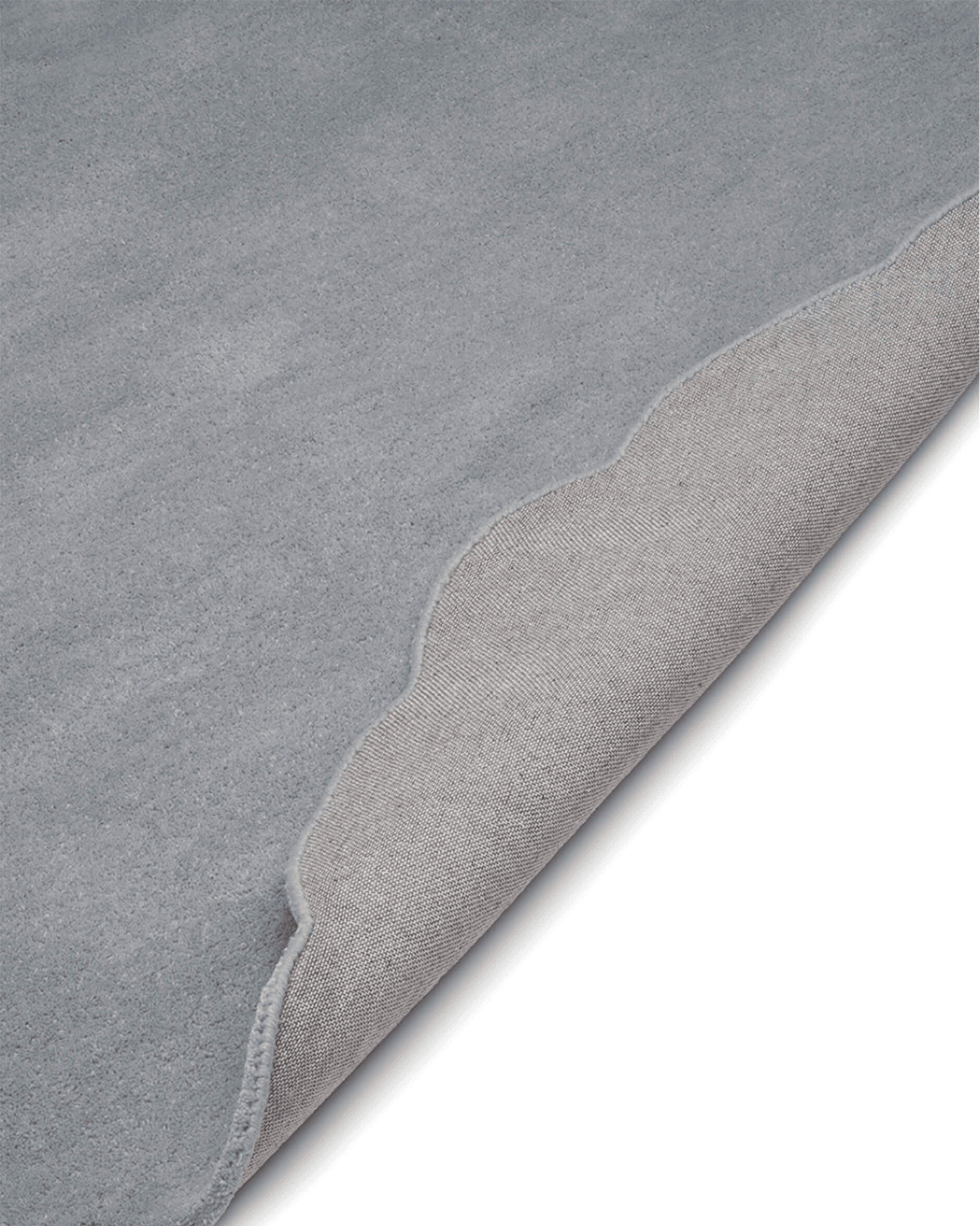 Shell matta rund blå