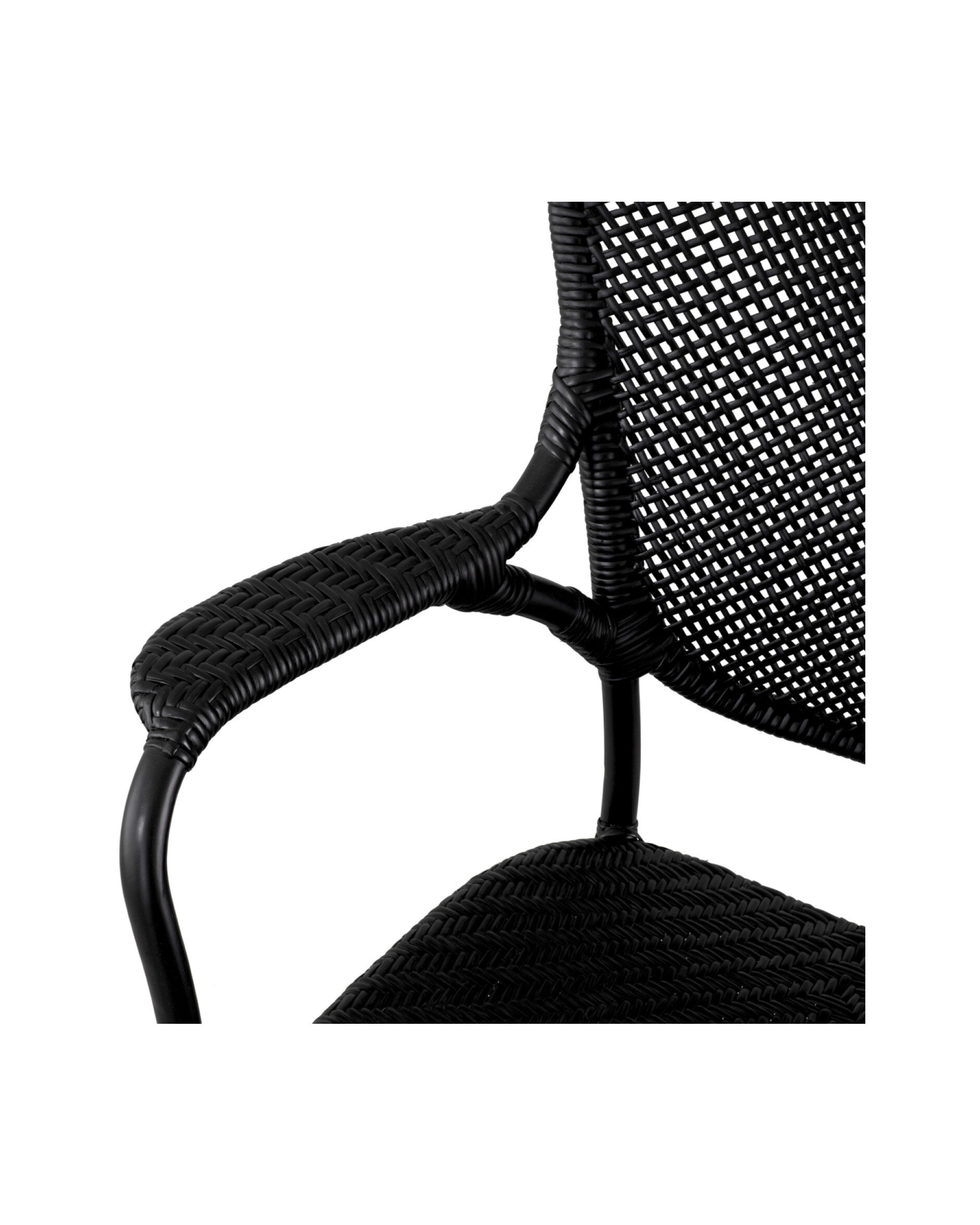 Colony Armchair Matte Black