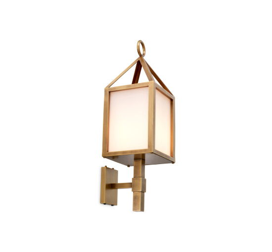 Riserva Wall Lamp Antique Brass