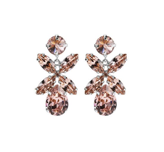 null - Dione earrings crystal rhodium