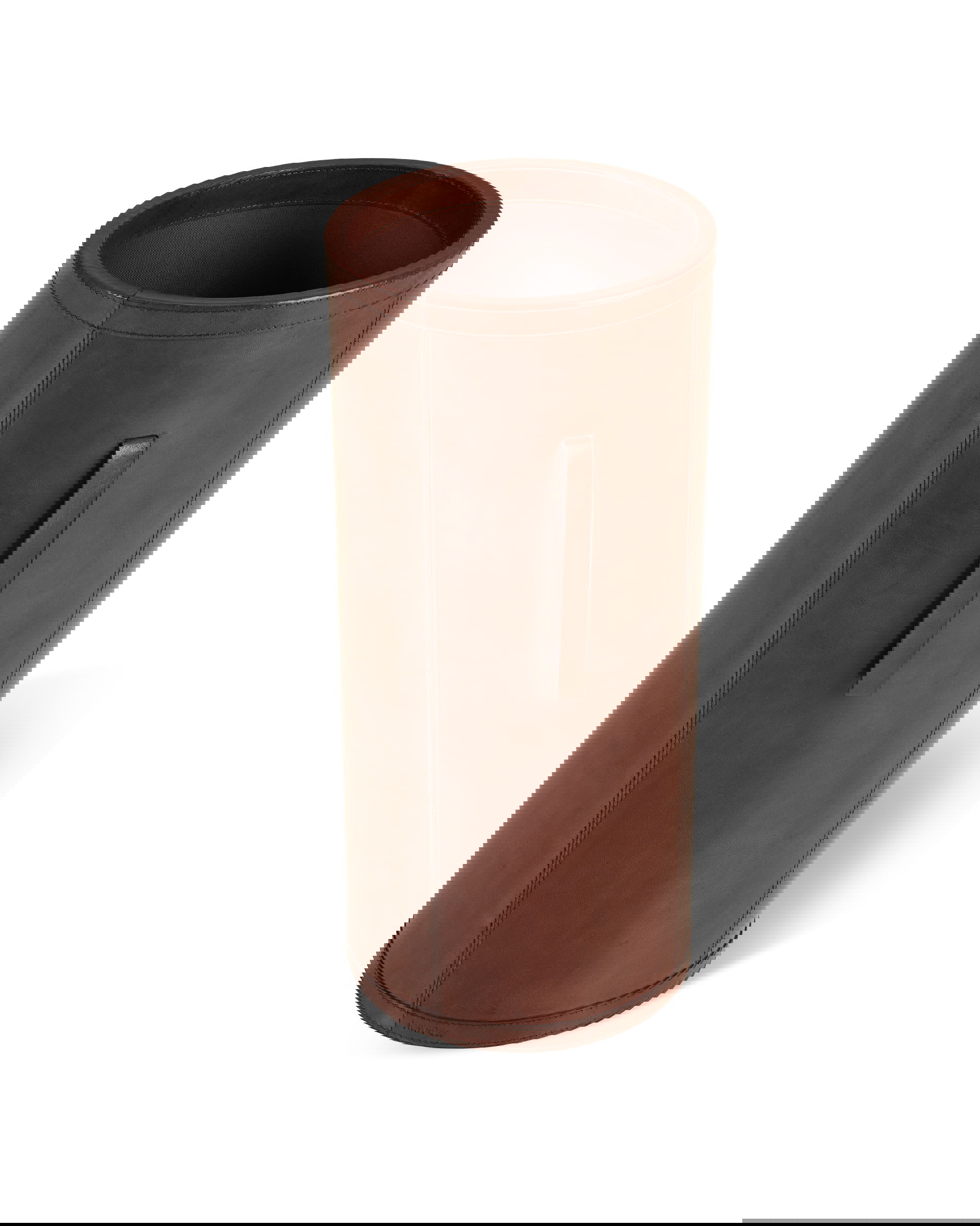 Kensington paraplyställ läder