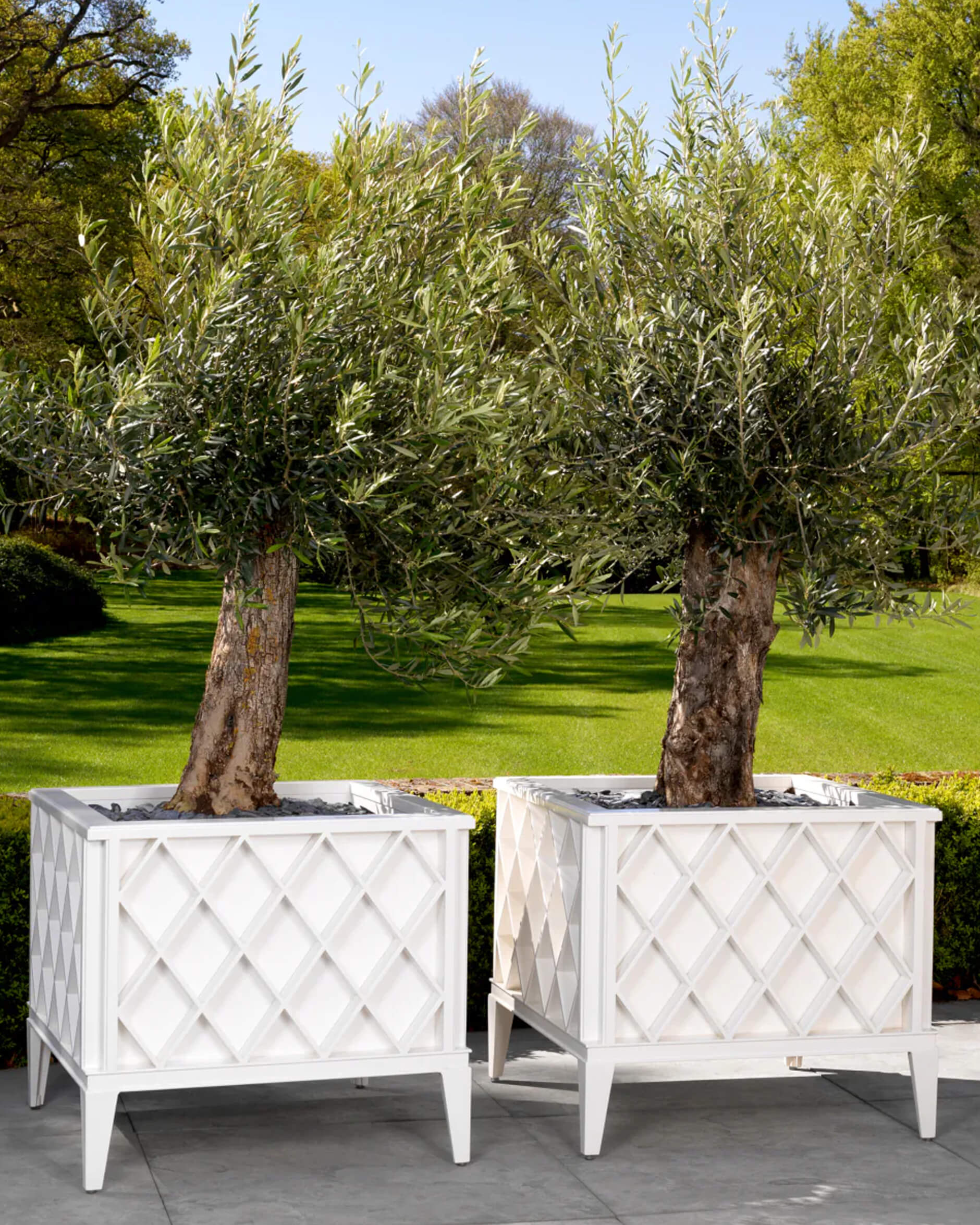 Ocean Club planteringslåda vit