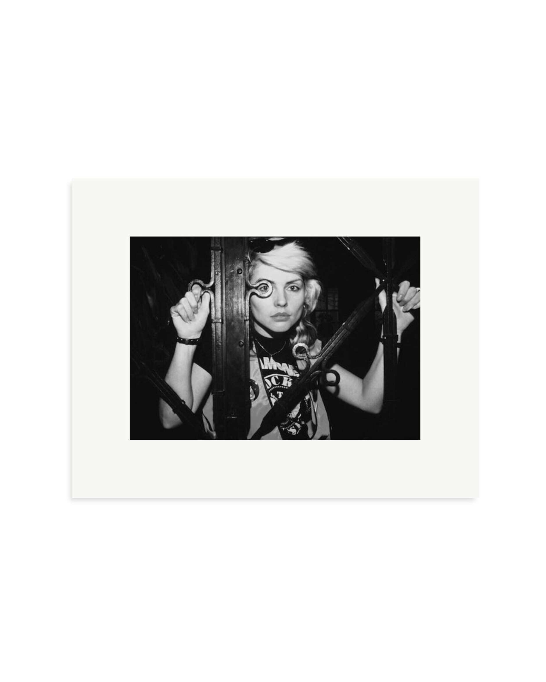 Debbie Harry of Blondie Black & White Print Only / Small