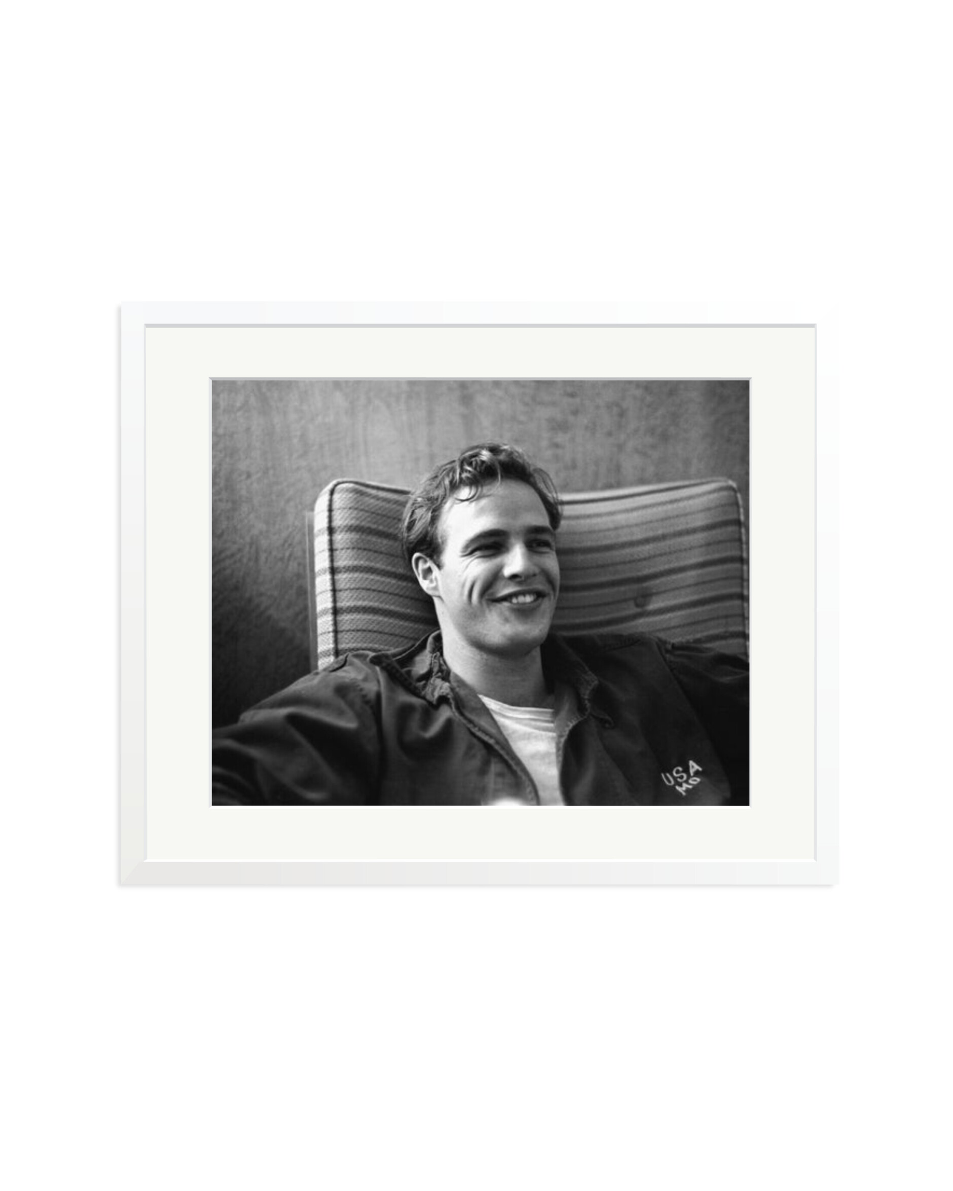 Marlon Brando on Set of 'The Men' White / XL
