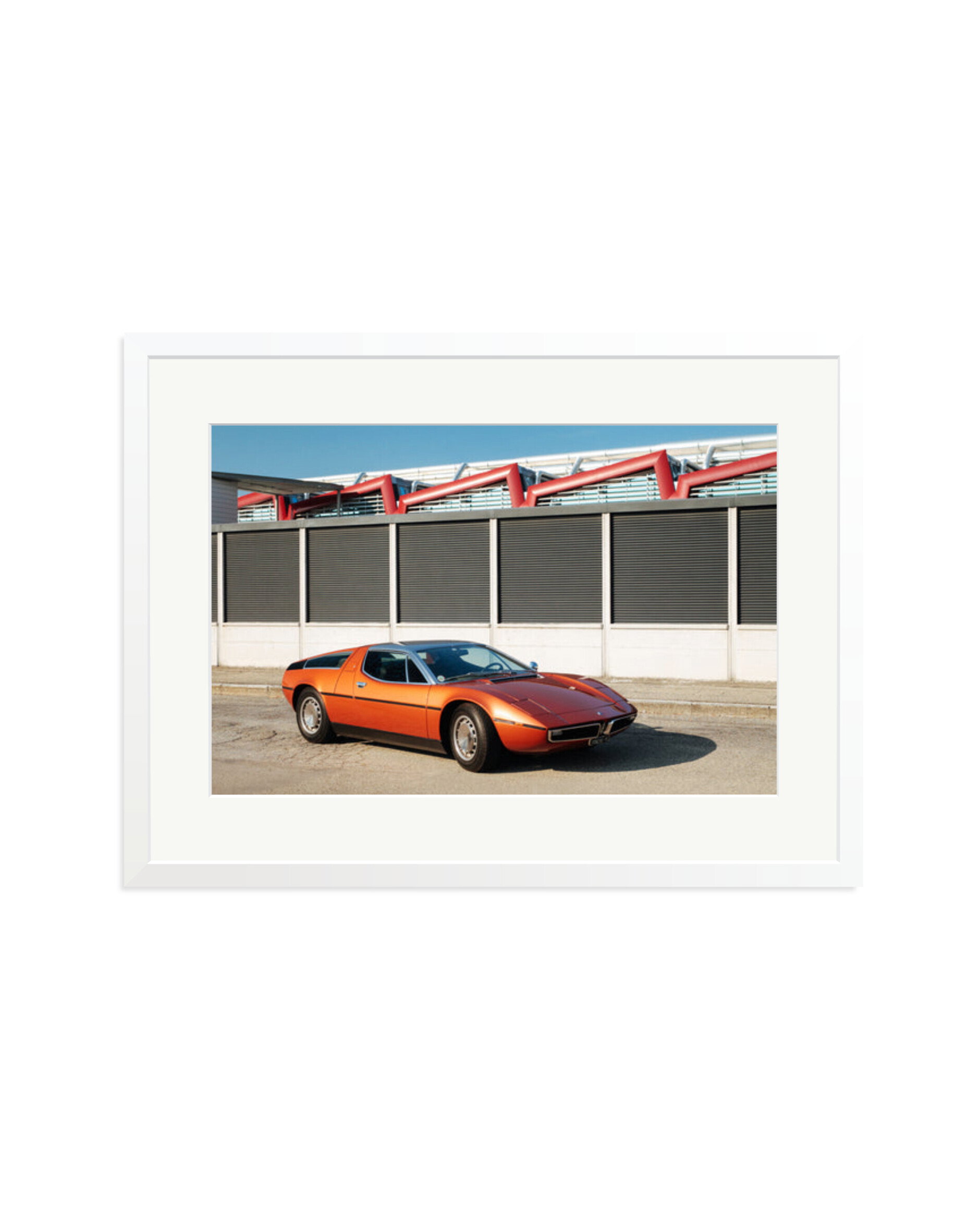 Maserati Bora White / XL