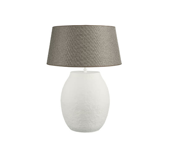 S - Fiora bordlampe ivory